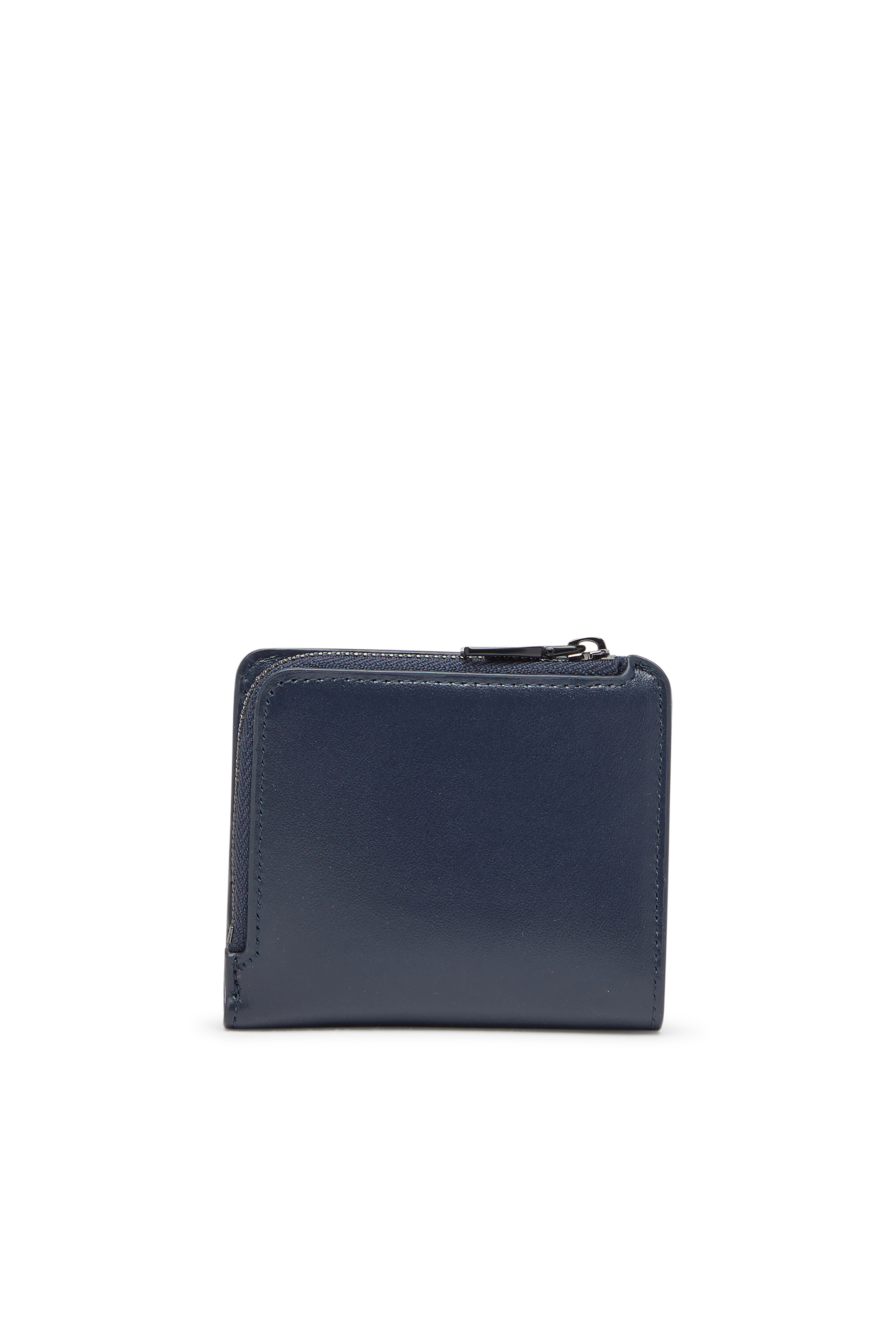 Diesel - HOLI -D BI FOLD ZIP L, Porte-cartes en cuir zippé Homme in Bleu - 2