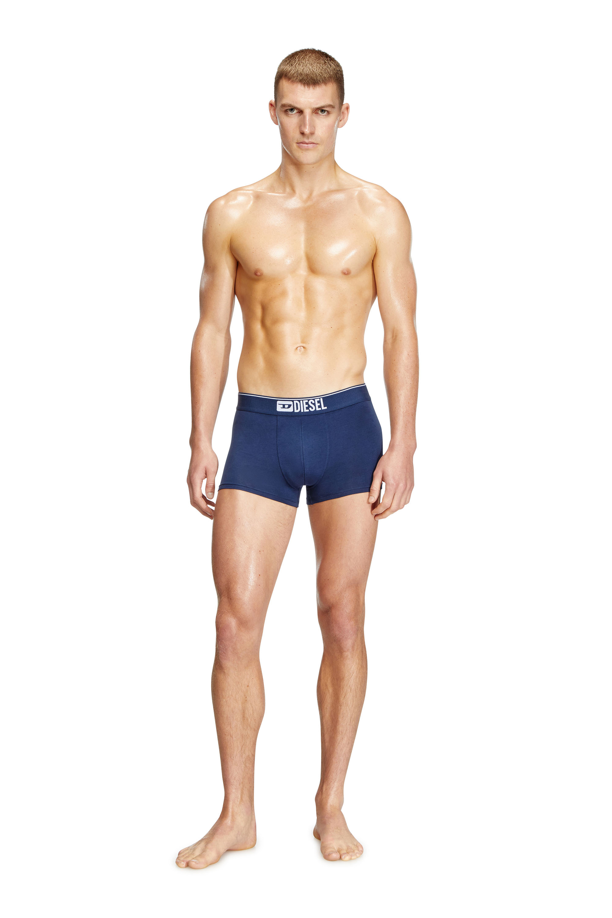 Diesel - UMBX-DAMIENTHREEPACK, Lot de trois boxers couleur unie Homme in Polychrome - 4