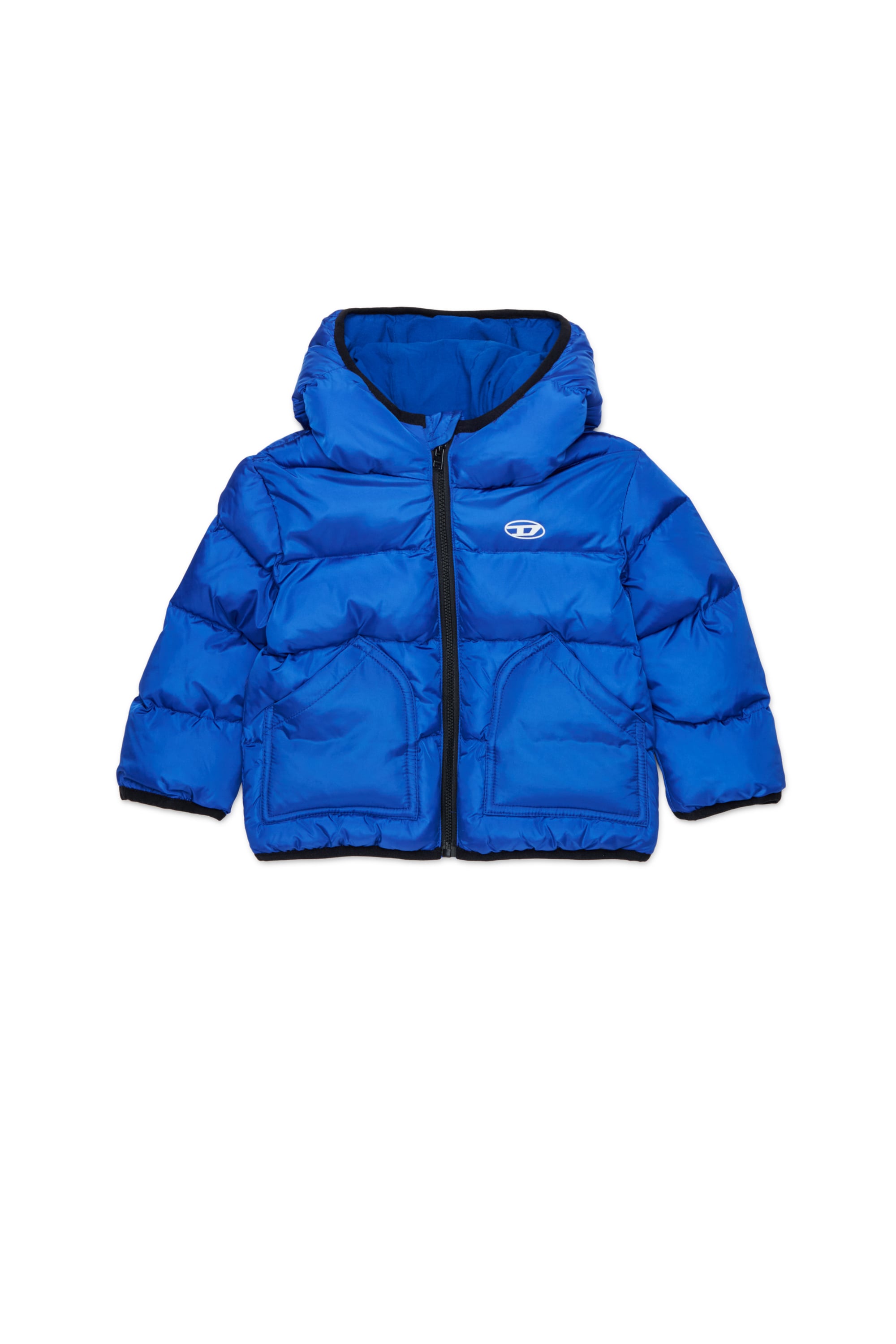 Diesel - JSIPB, Doudoune avec logo Oval D Mixte in Bleu - 1