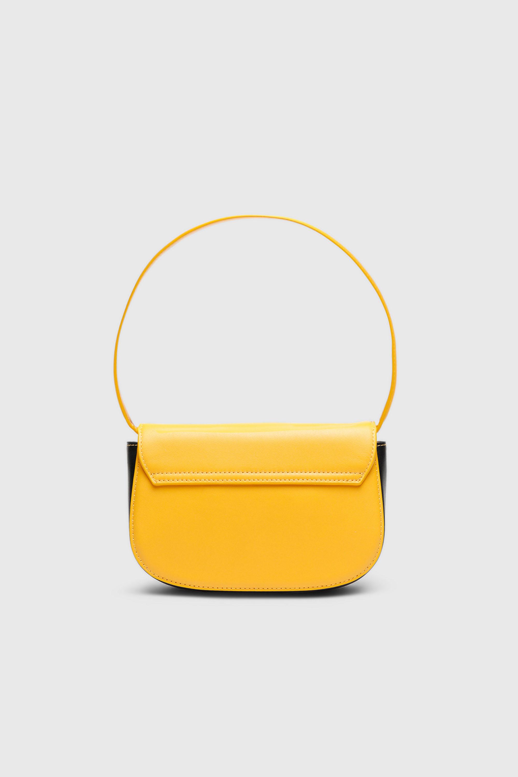 Diesel - 1DR, 1DR - Sac iconique &agrave; bandouli&egrave;re en cuir nappa Femme in Jaune - 3