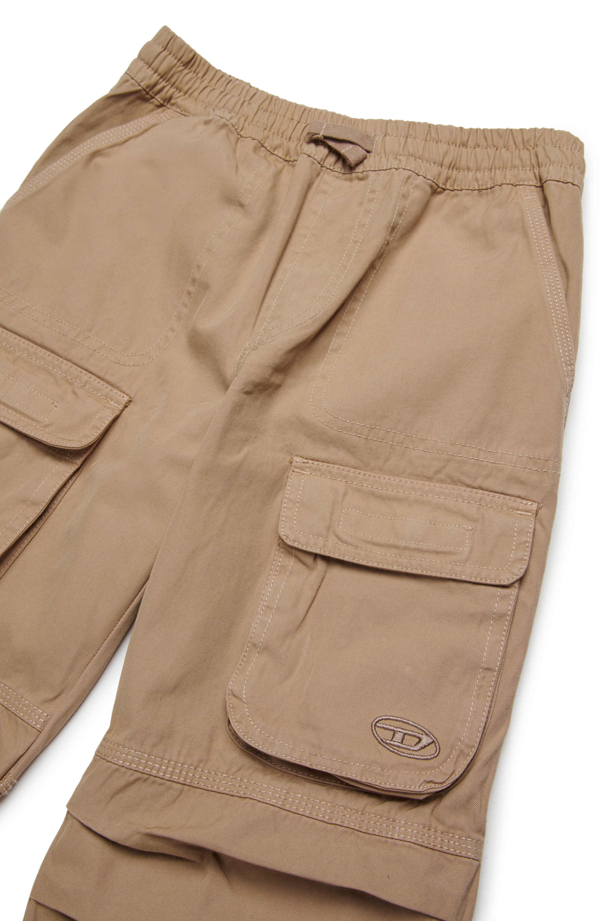 Diesel - PMIRT, Pantalon cargo en coton Mixte in Marron - 3