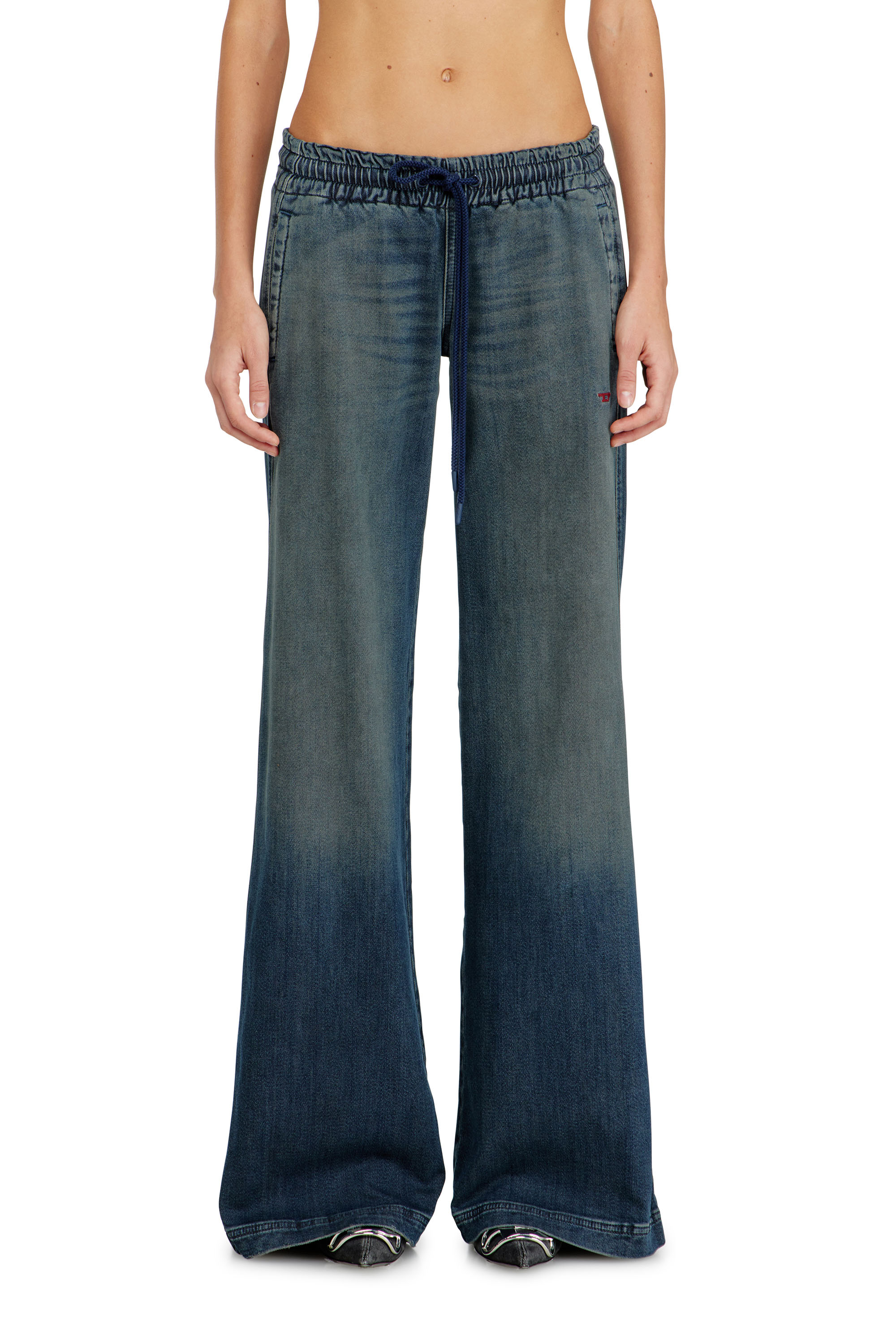 Diesel - Relaxed 2078 D-Ainty Joggjeans&reg; 09N62 Femme, Bleu Fonc&eacute; - Image 1