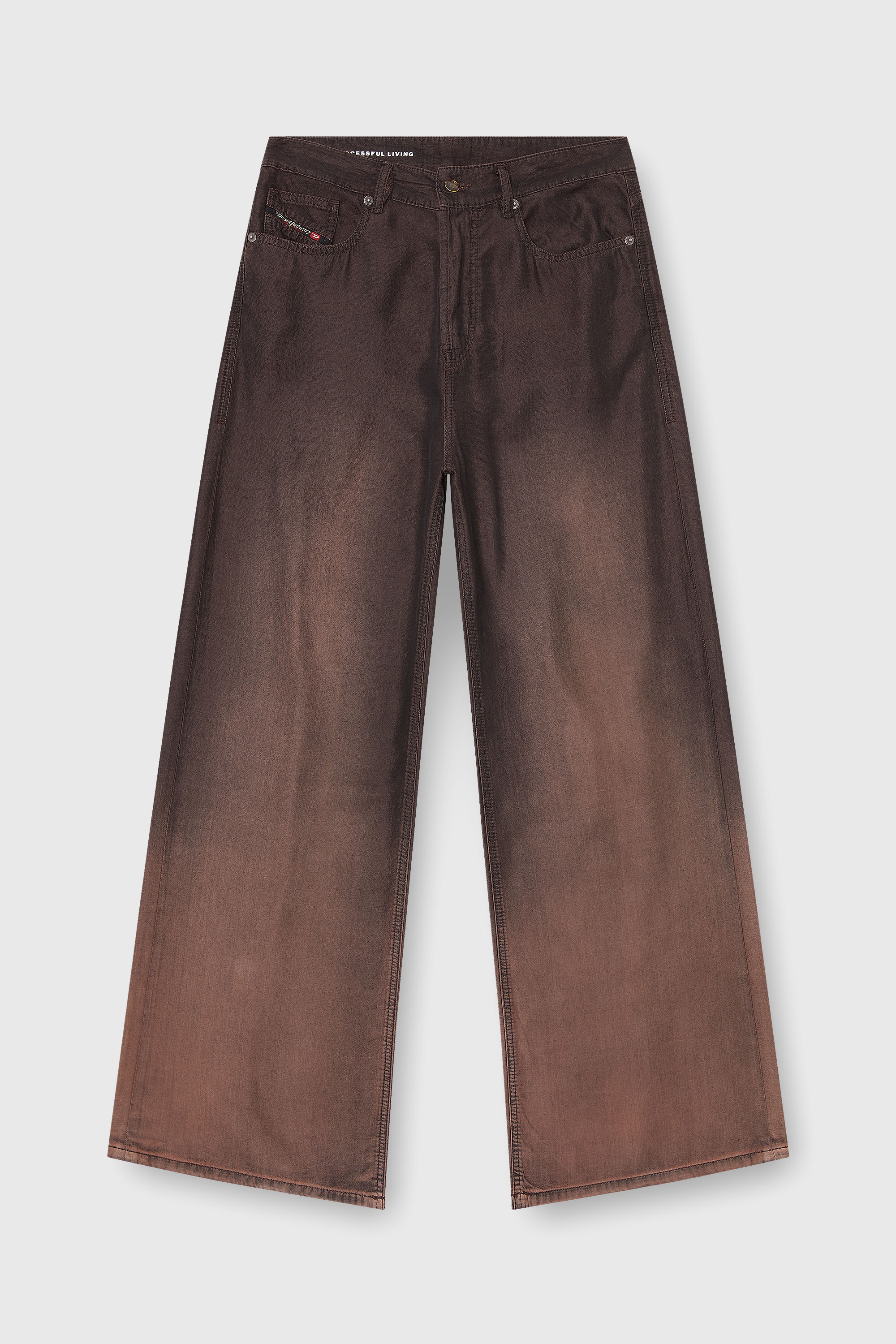 Diesel - Relaxed Jeans 1996 D-Sire 068YF Femme, Marron - Image 2