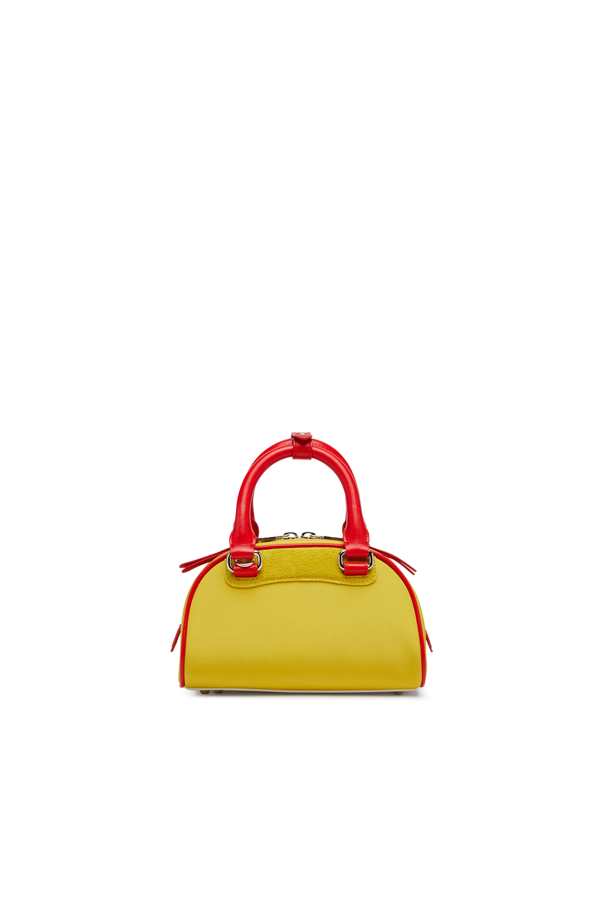 Diesel - 1DR DOME CROSSBODY, 1DR Dome-Mini sac bowling color-block Femme in Jaune - 3