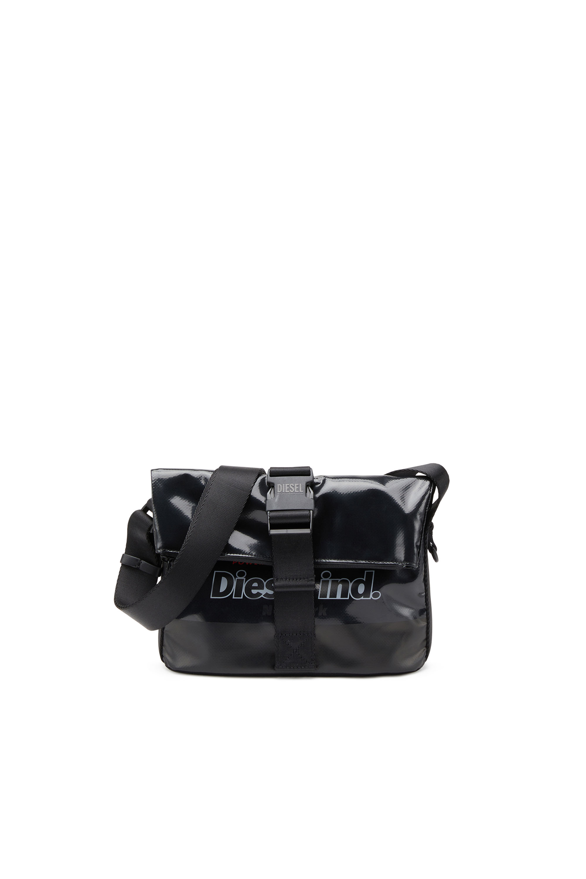 Diesel - TRAP/D SHOULDER BAG S, Noir - Image 1