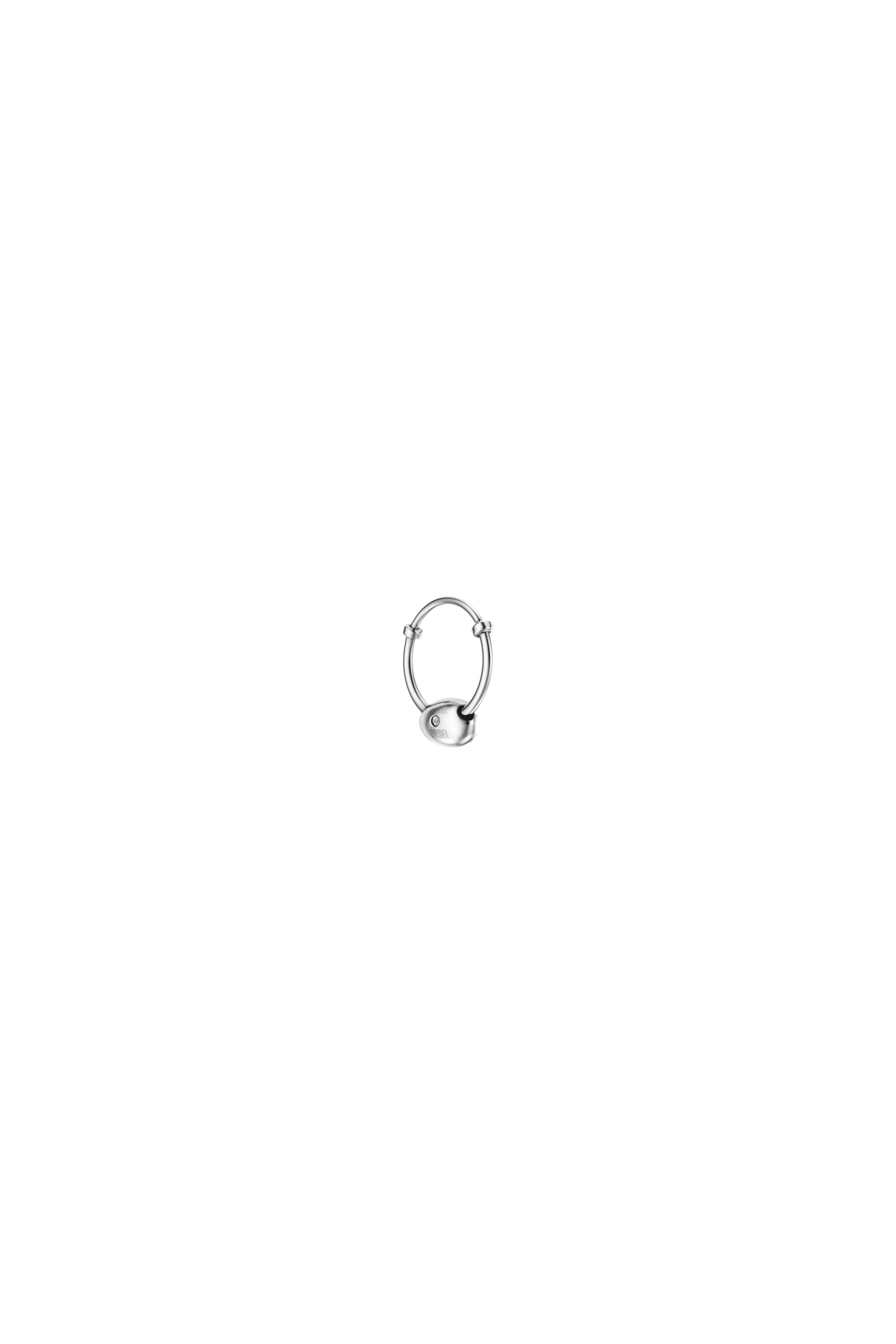 Diesel - DX1703040 JEWELLERY, Cr&eacute;ole en acier inoxydable Mixte in Gris argent&eacute; - 2