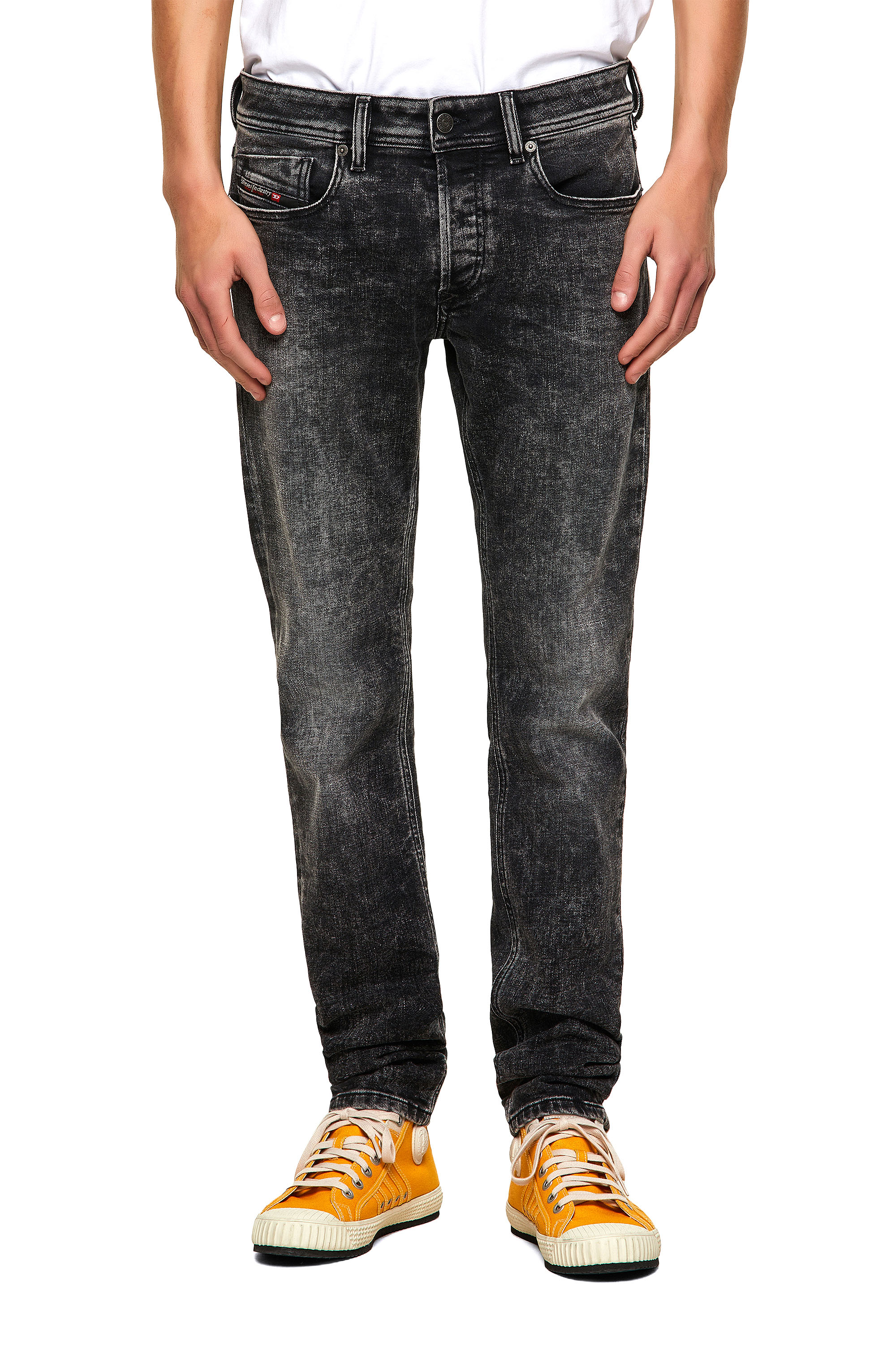 Sleenker 09A17, Noir/Gris foncé - Jeans