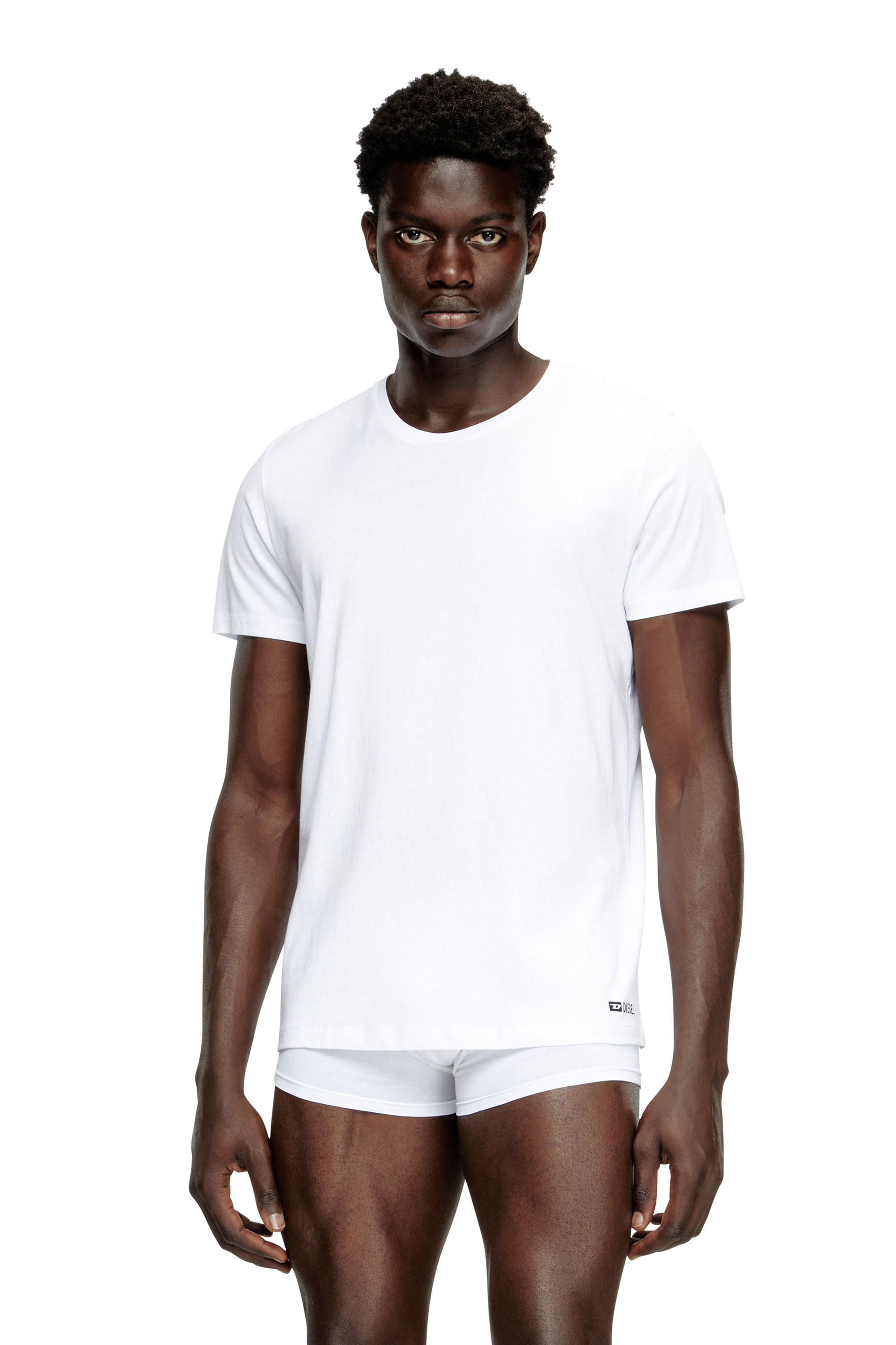 Diesel - RANDAL-D-BOX-3PACK, Lot de trois T-shirts Homme in Blanc - 2