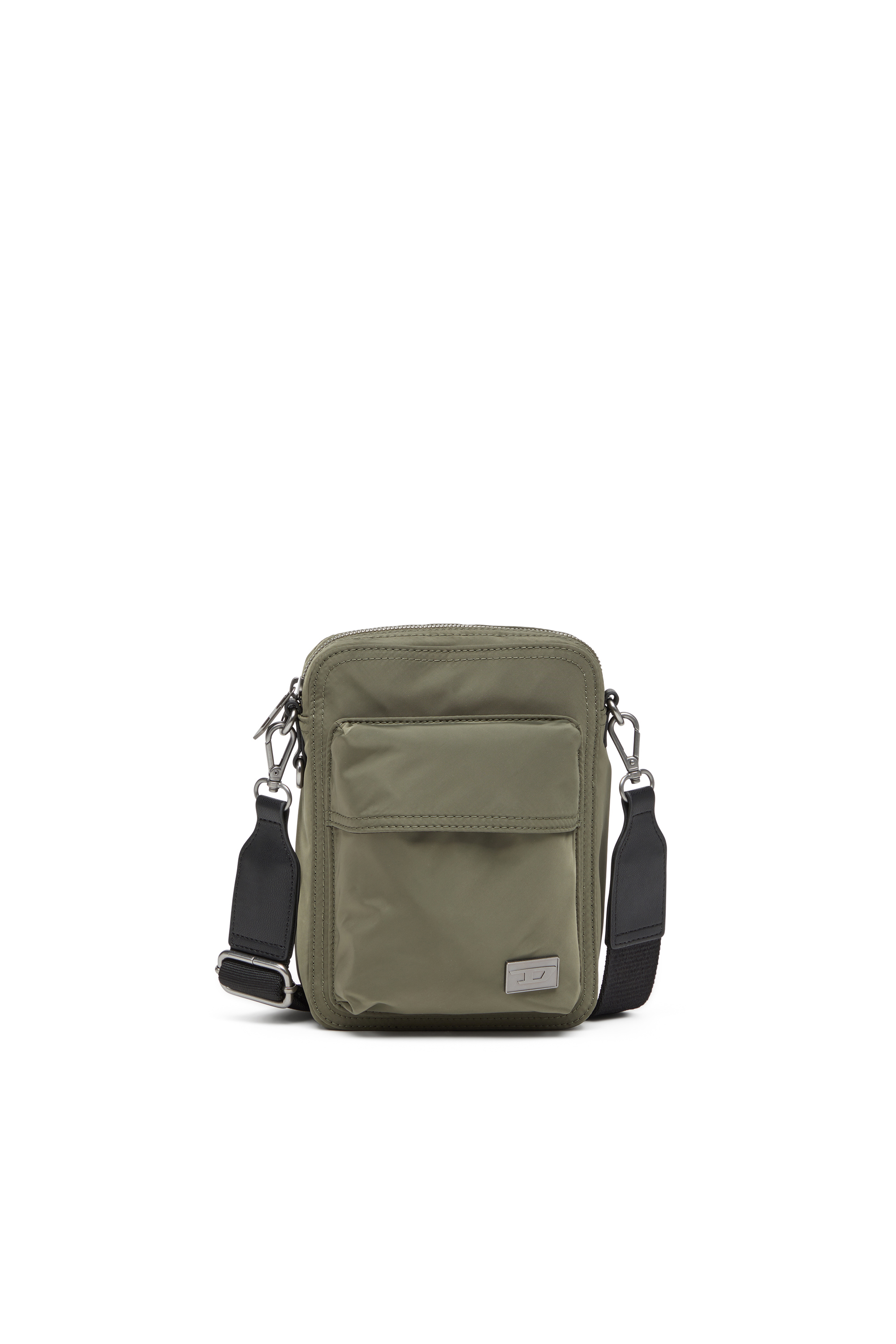 Diesel - MULTI-PKTS CROSSBODY X, Sac à bandoulière en étoffe utilitaire Mixte in Vert - 1