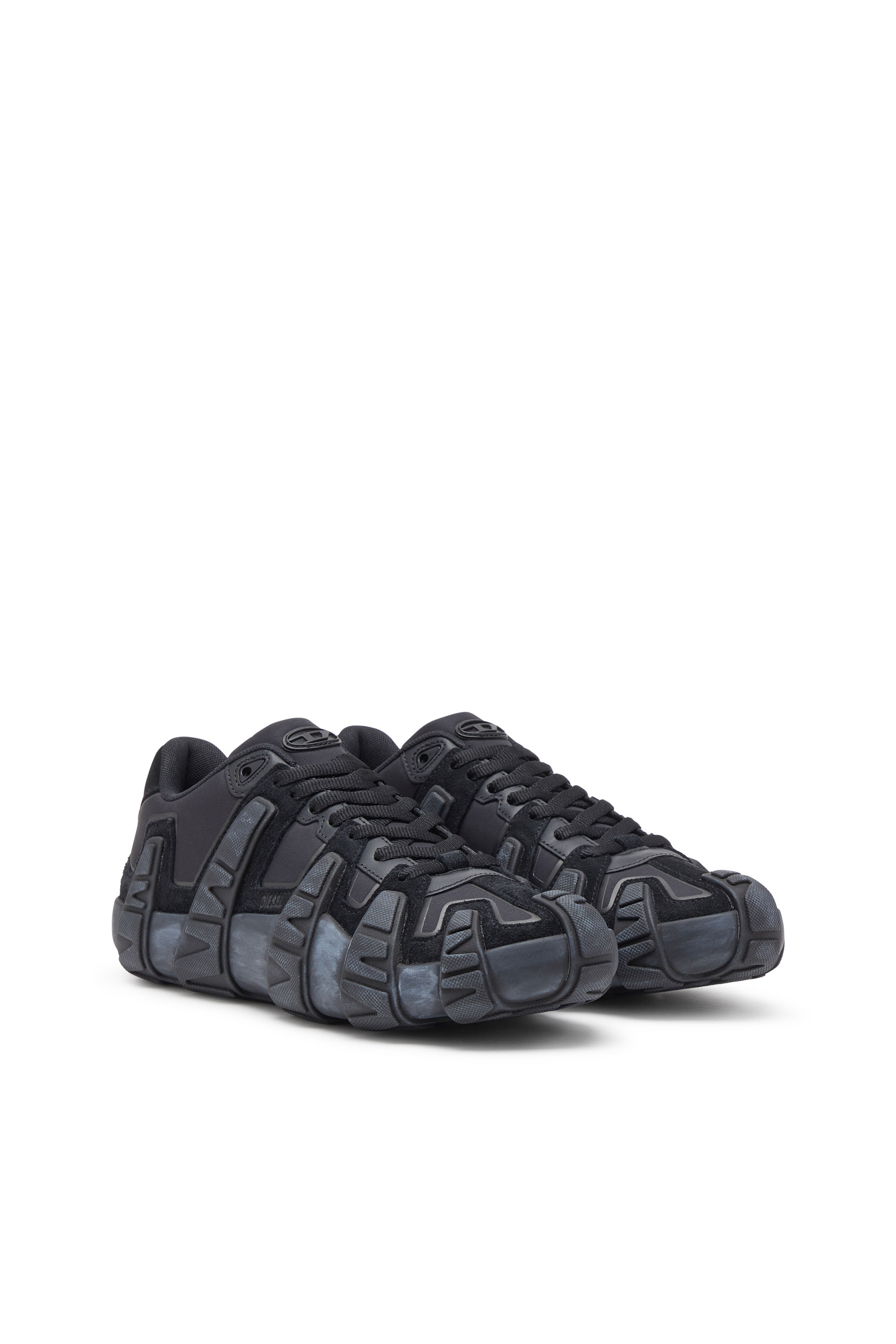 Diesel - S-D-GRIFFE LOW, S-D-Griffe - Baskets en nylon Homme in Polychrome - 3
