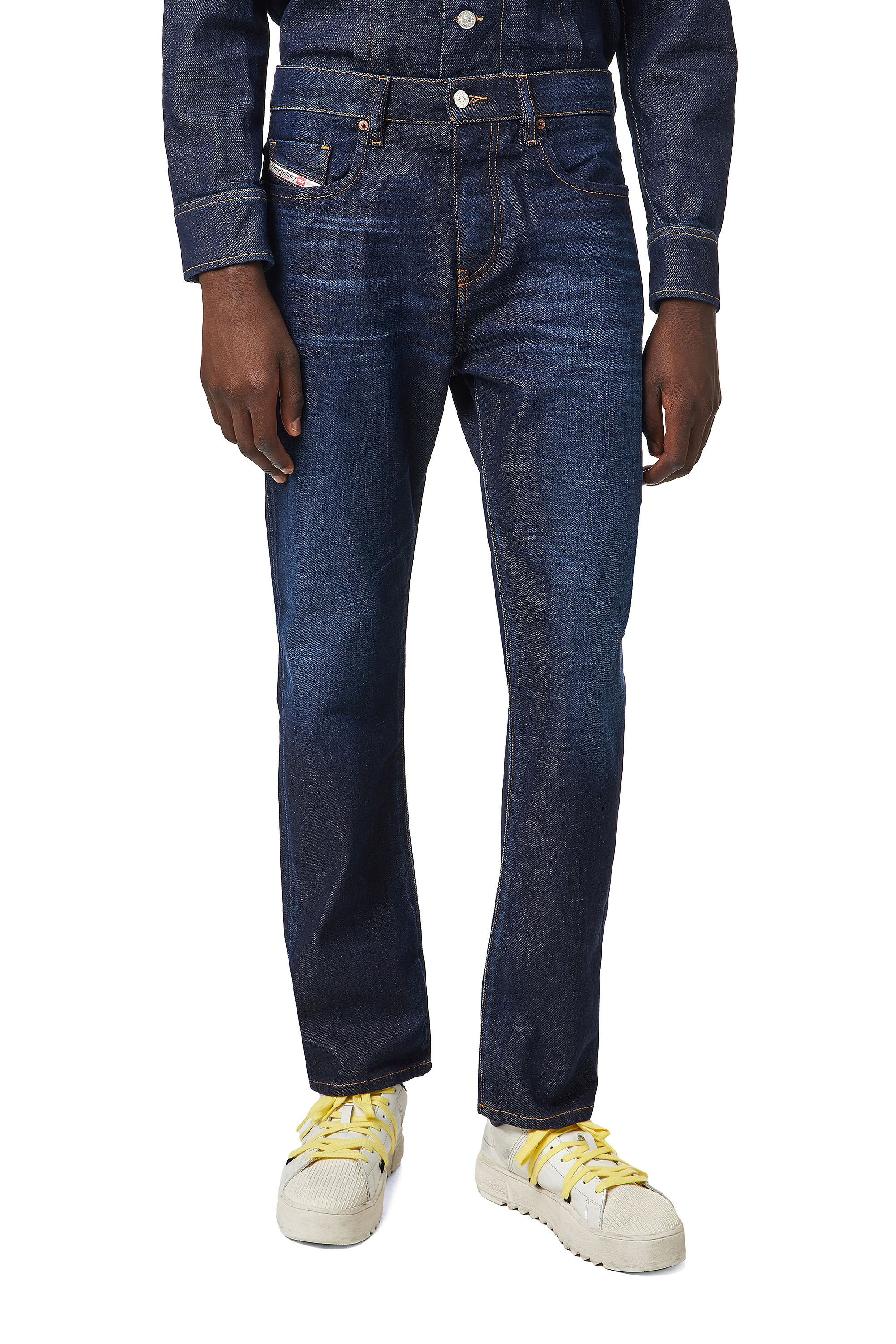 D-Viker 09A12, Bleu Foncé - Jeans
