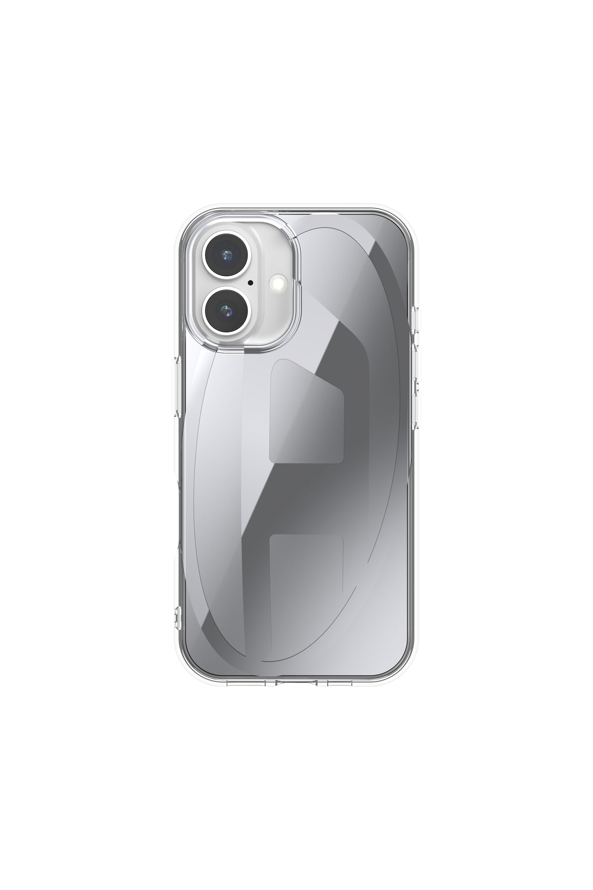 Diesel - 60159 AOP CASE, Coque miroir pour l'iP 16 Mixte in Gris - 3