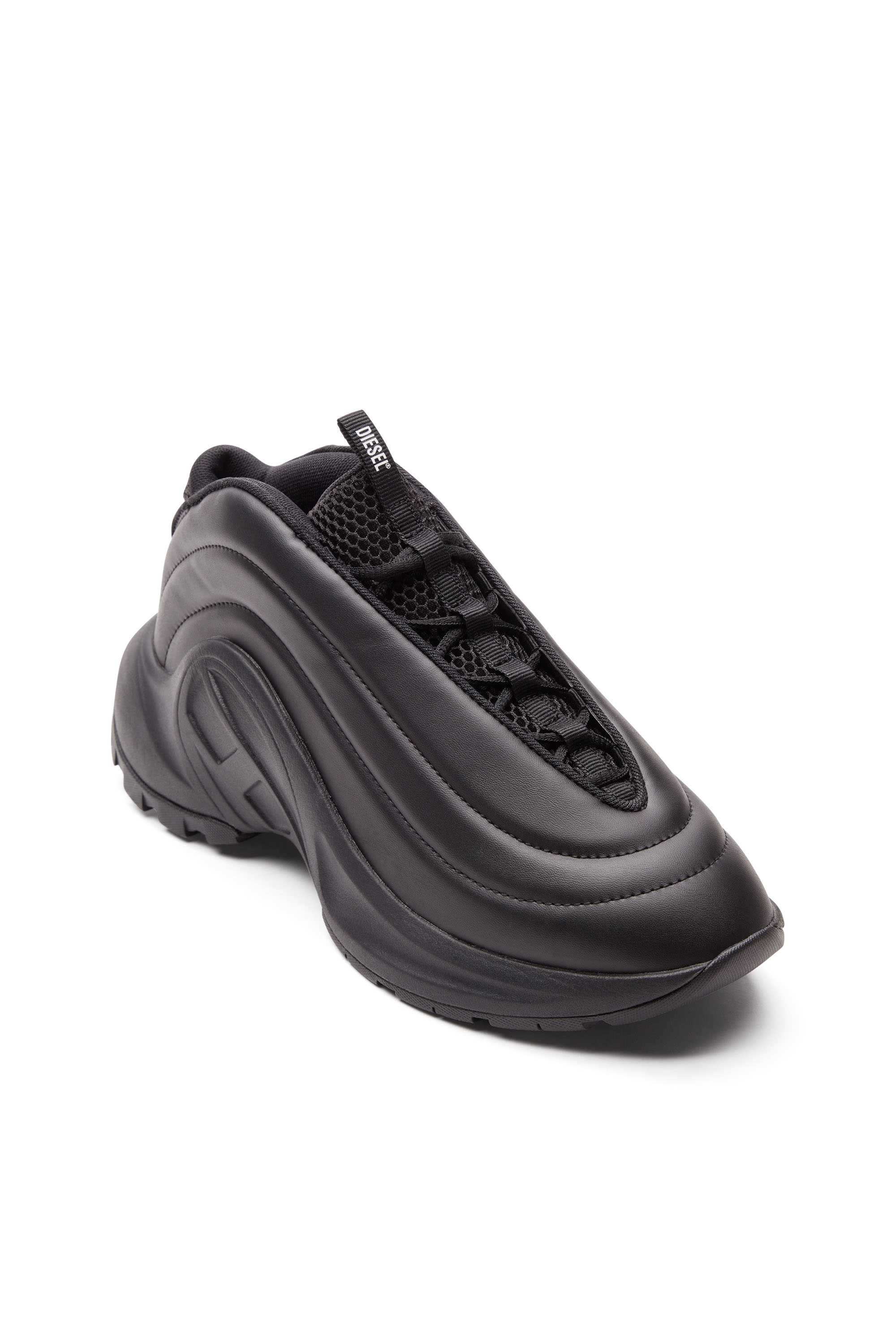 S-D-RUNNER X, Noir Diesel - S-D-RUNNER X, S-D-Runner X-Sneakers Slip-on avec cou-de-pied Oval D mat Mixte in Noir - 6