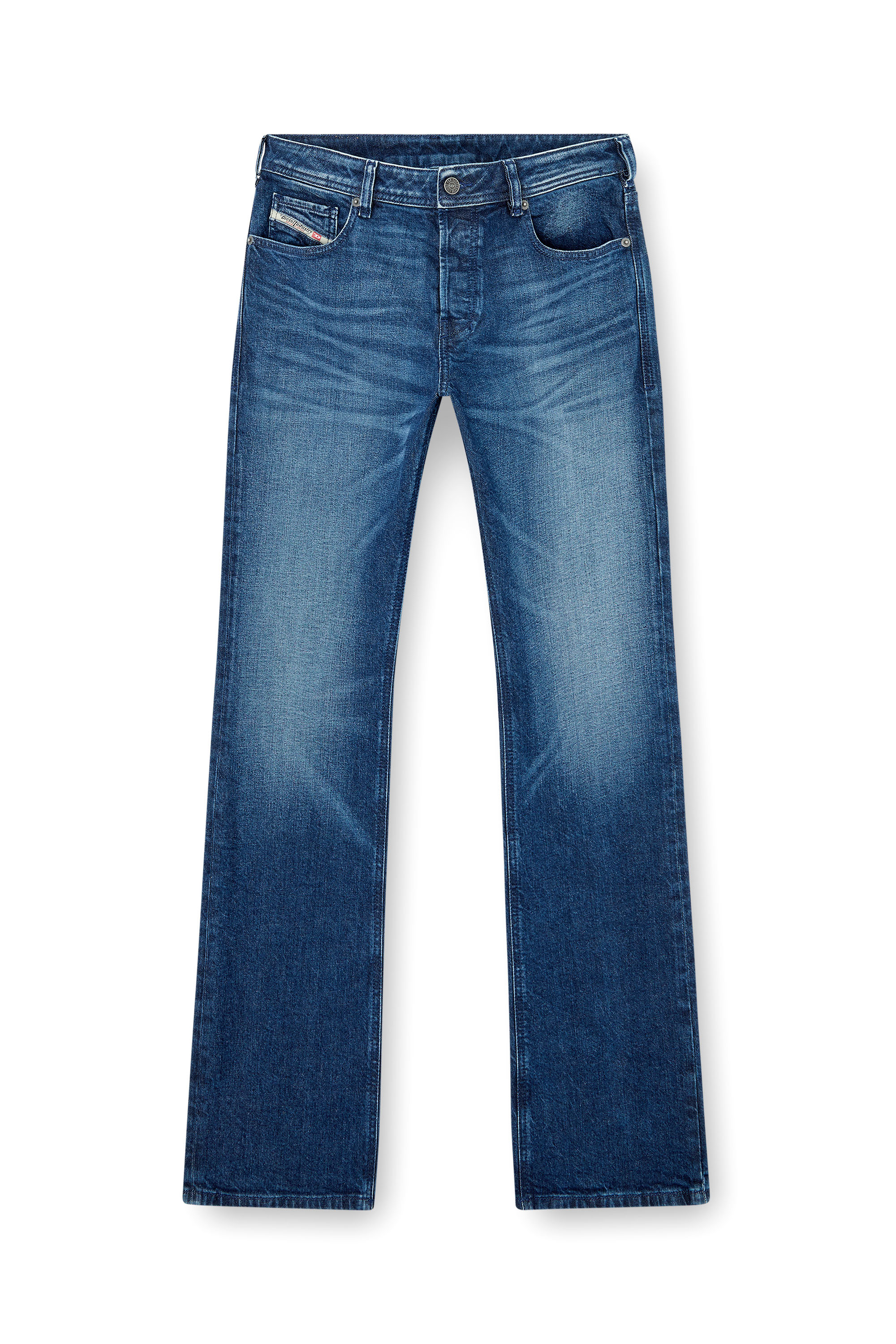 Diesel - Bootcut Jeans 2007 Zatiny 09L51 Homme, Bleu Fonc&eacute; - Image 3