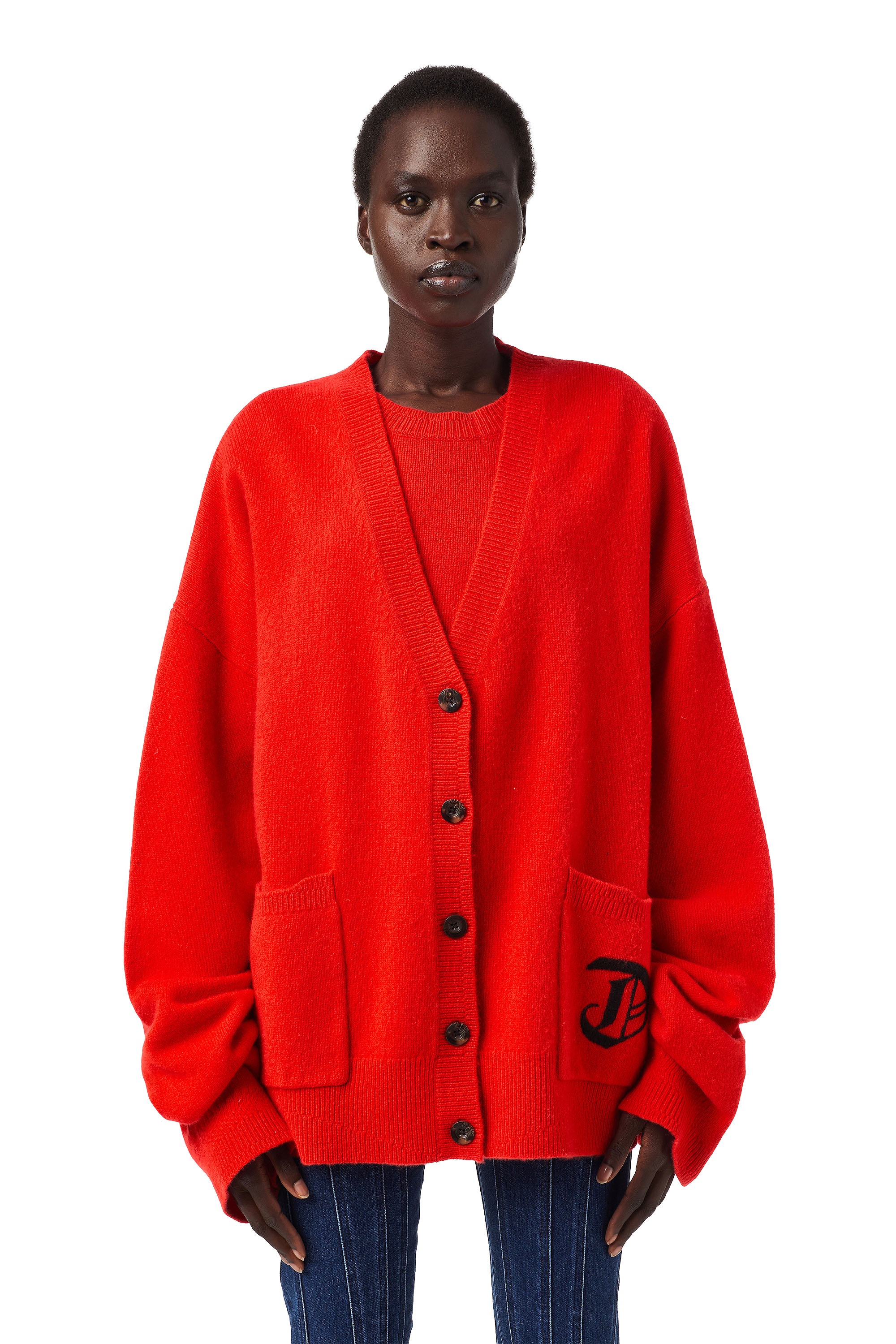 M-LOUISIANA, Orange - Pull Maille