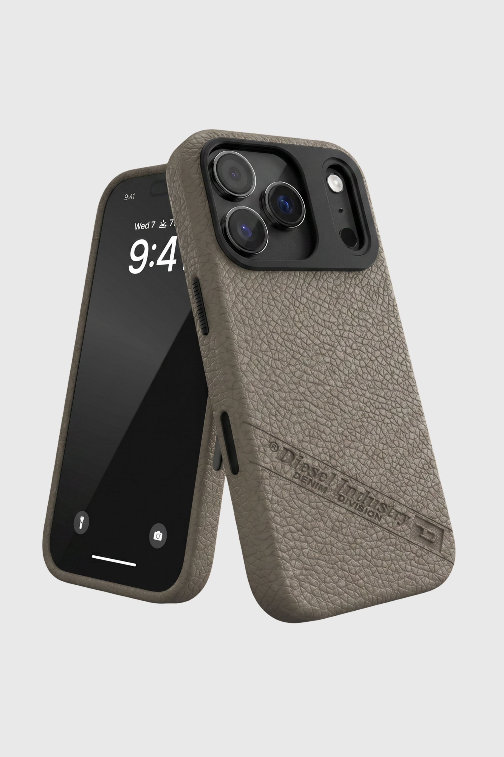 Diesel - 60644 MOULDED CASE, Unisex's Flag D case with MagSafe for iPhone 17 Pro in Beige - 6