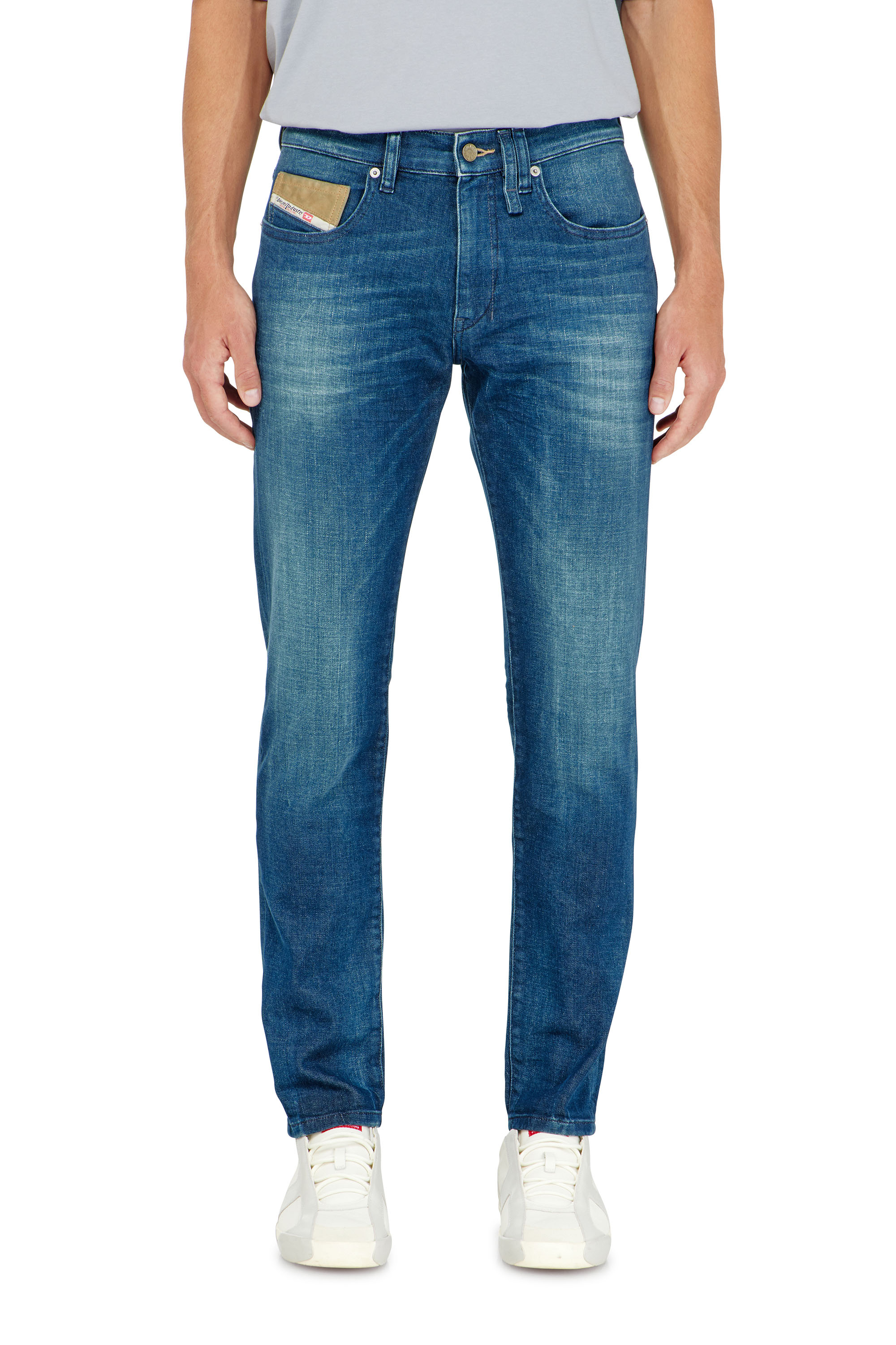 Diesel - Slim Jeans 2019 D-Strukt 0PBBZ Homme, Bleu moyen - Image 4