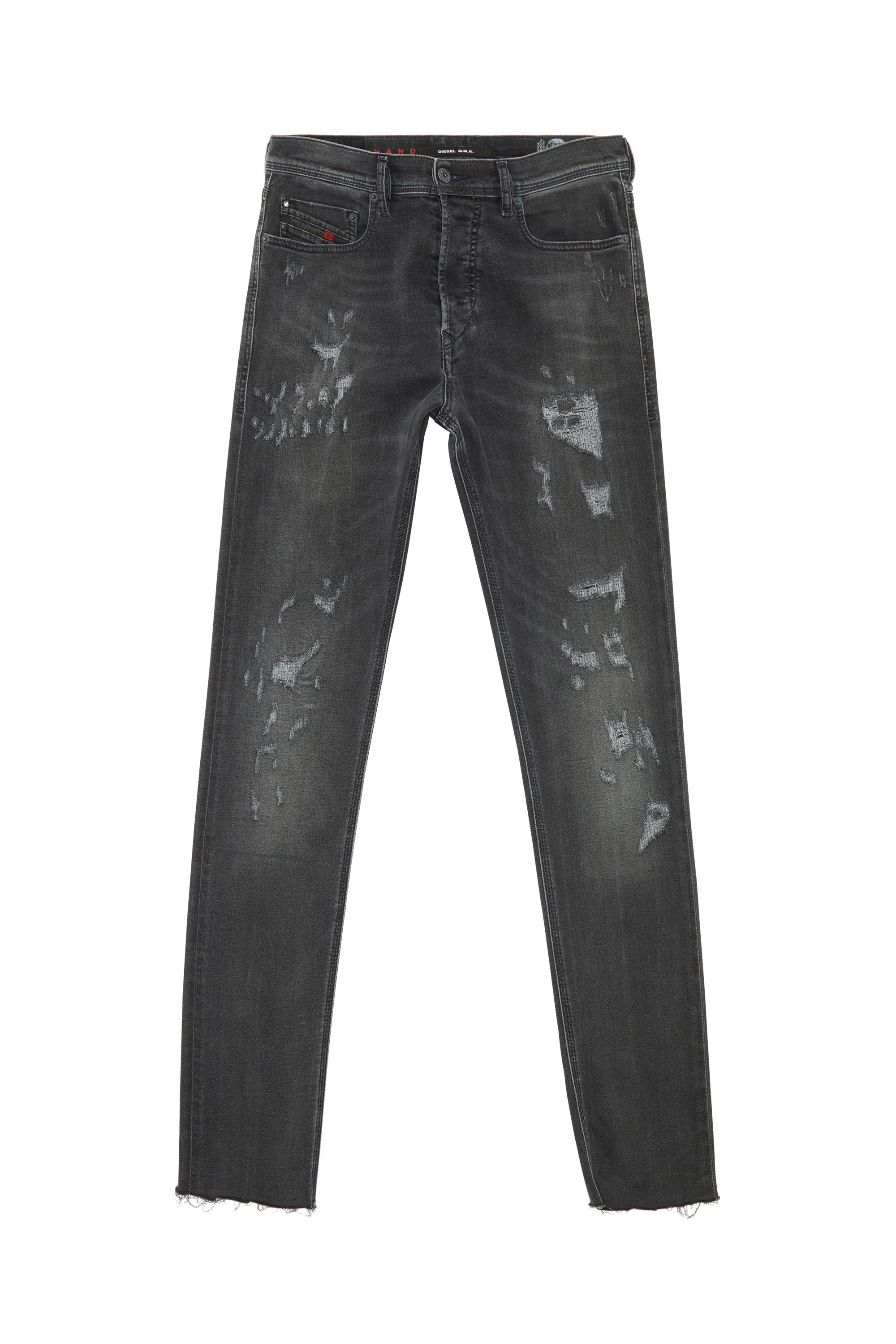 Diesel - TEPPHAR, Homme - Jeans Noir/Gris fonc&eacute; Homme in Noir - 1