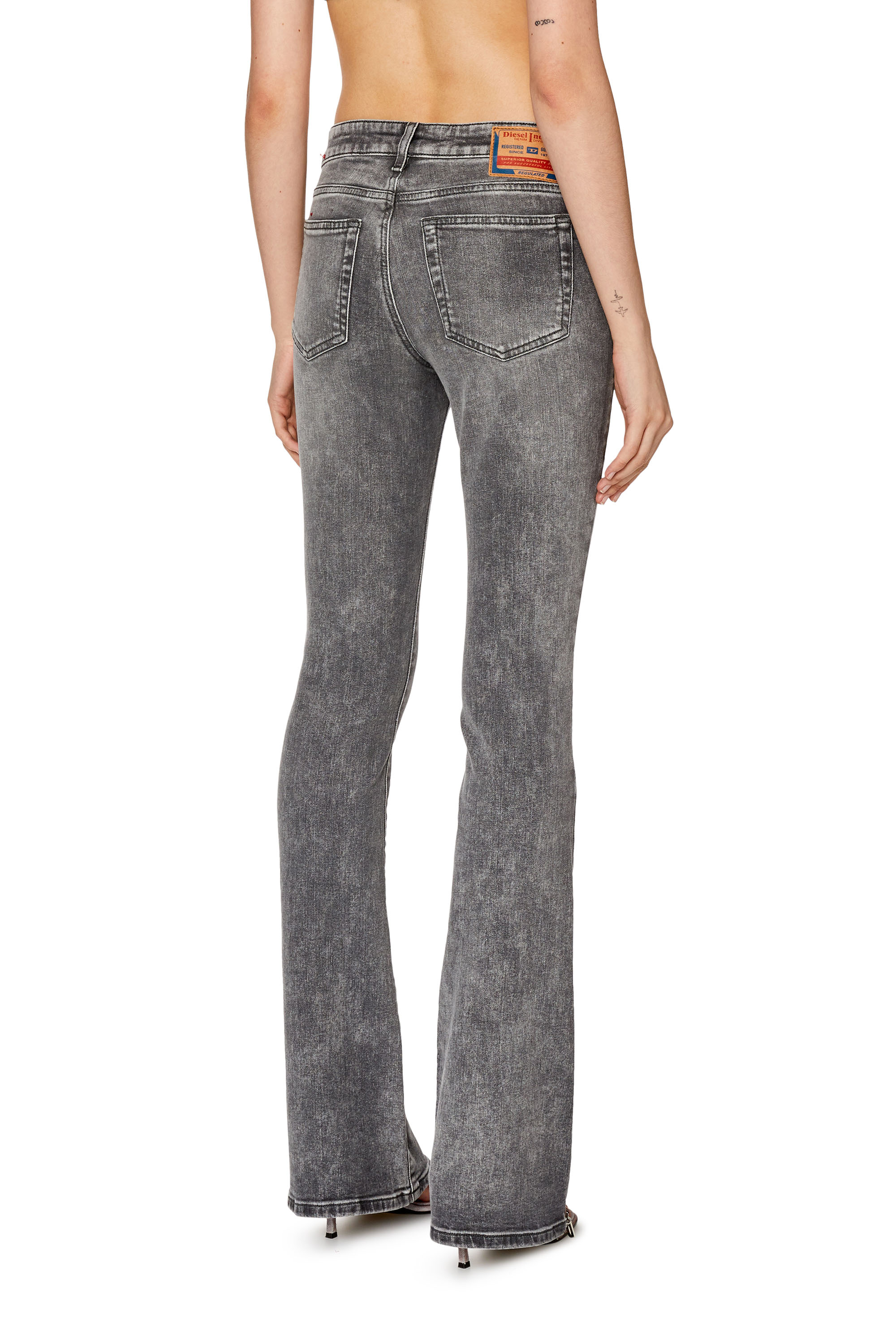Diesel - Bootcut and Flare Jeans 1969 D-Ebbey 0ENAQ, Gris - Image 2