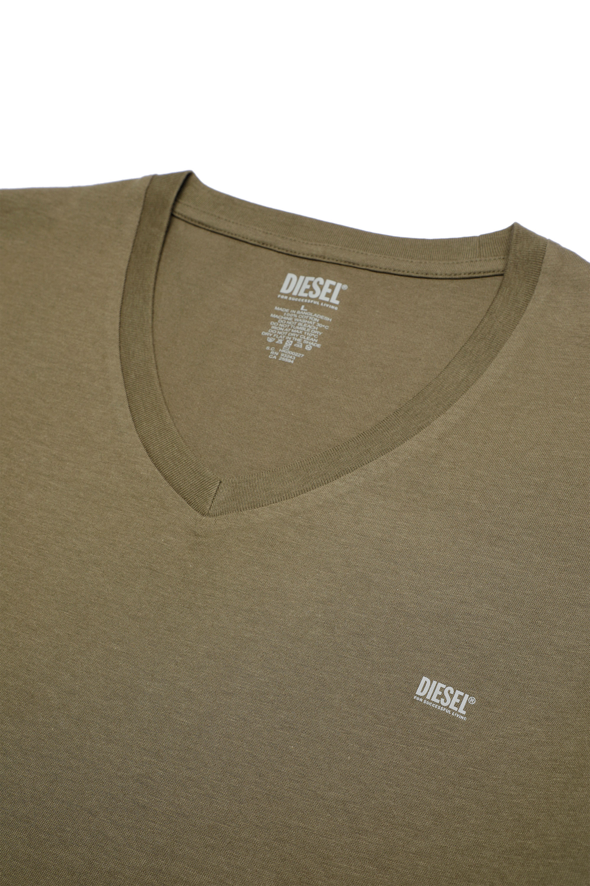 Diesel - UMTEE-MICHAEL-TUBE-TWOPACK, Bleu/Vert - Image 4