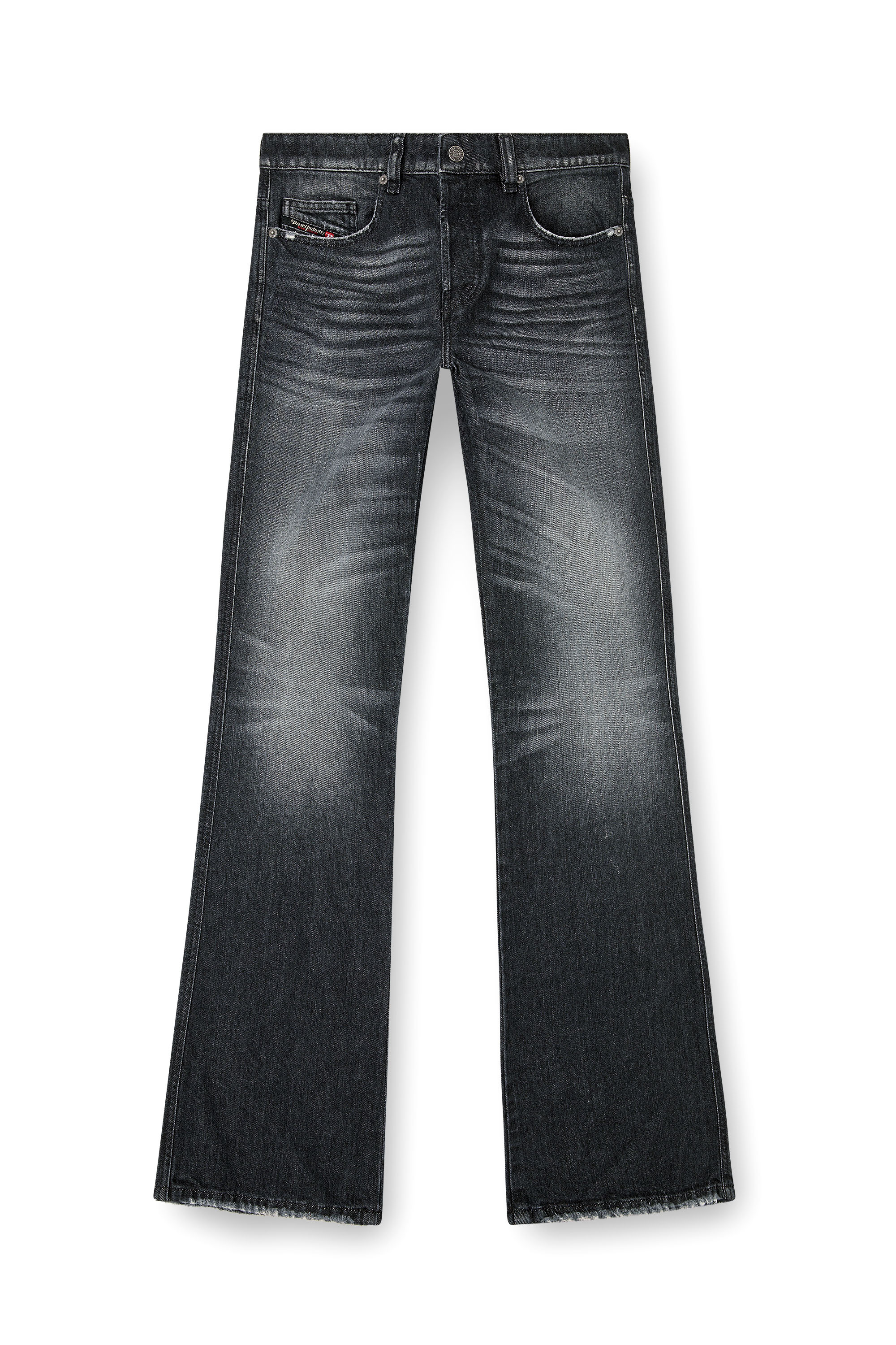 Diesel - Bootcut Jeans 1998 D-Buck 09L50 Homme, Noir/Gris fonc&eacute; - Image 3