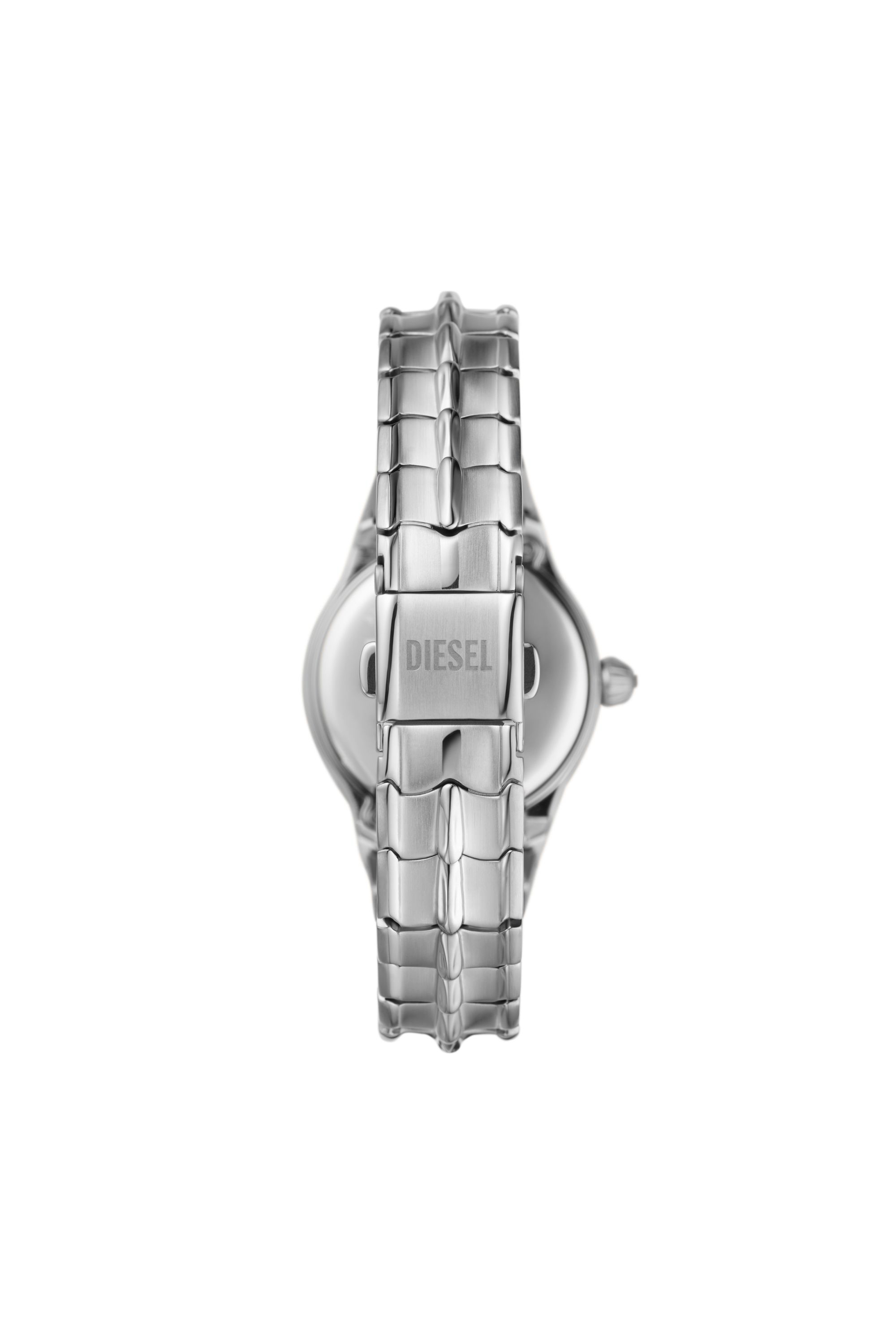 Diesel - DZ5605, Woman Vert three-hand stainless steel watch in Silver - Image 2