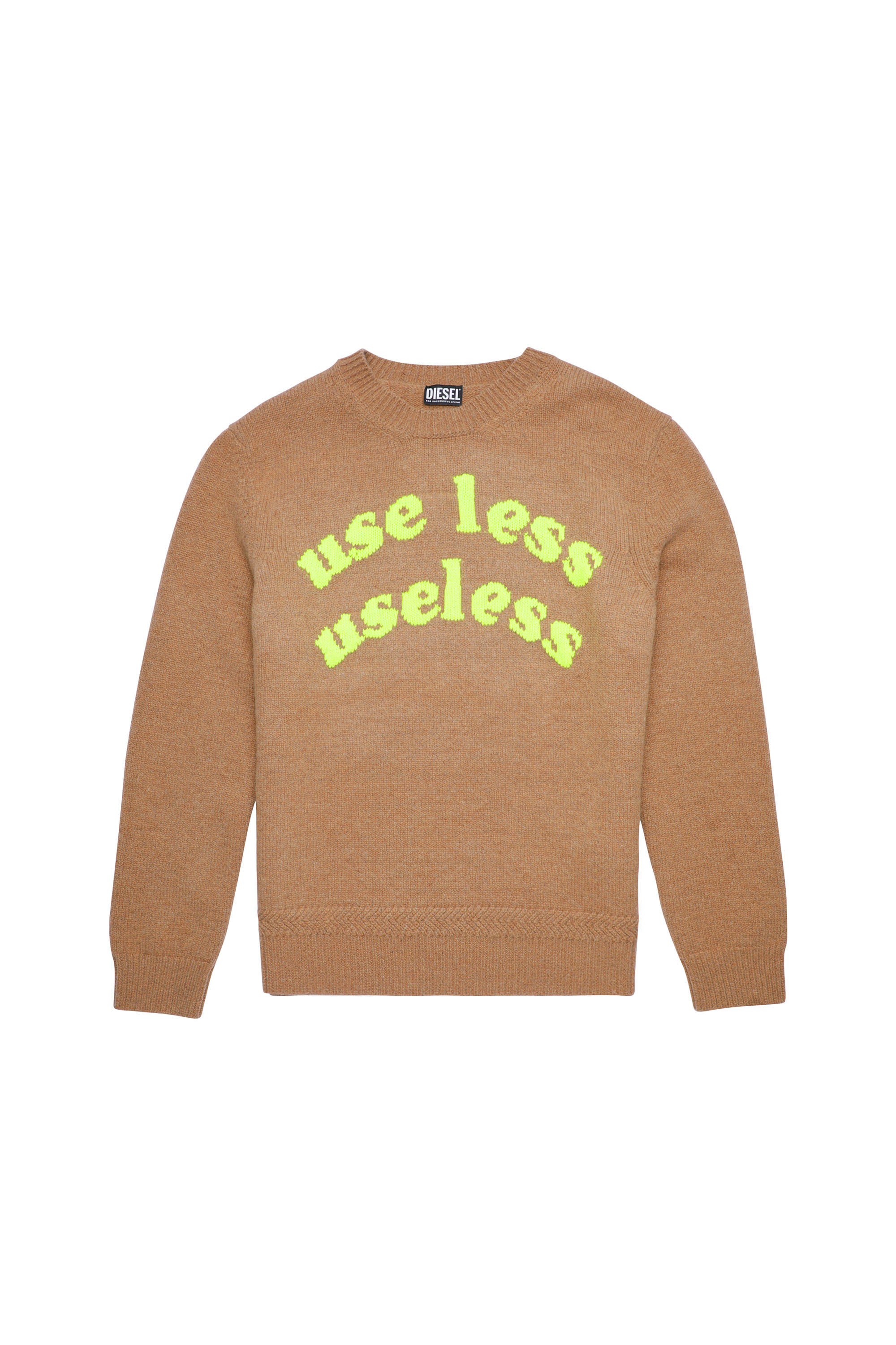 K-FLINT, Marron Clair - Pull Maille