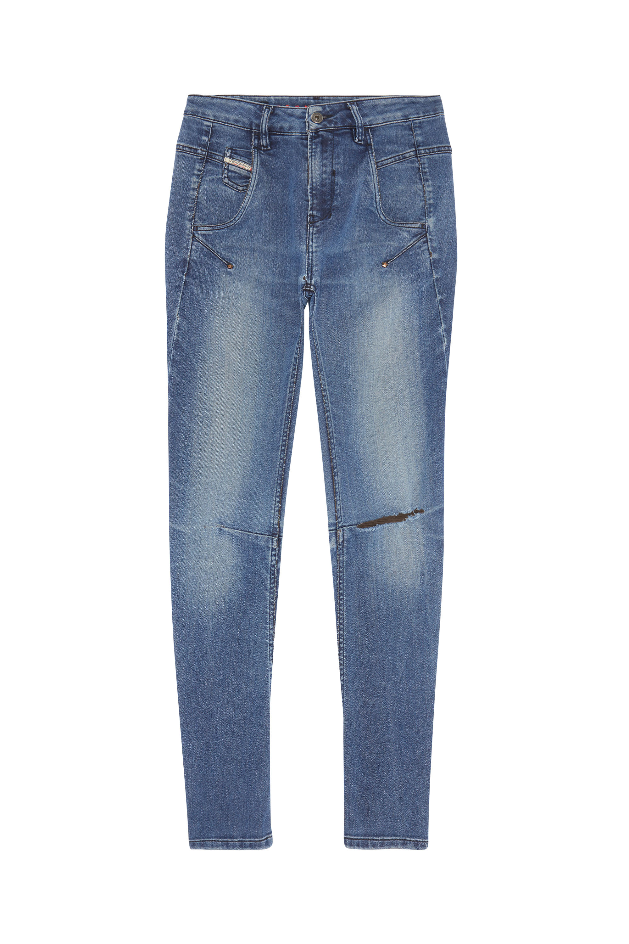Diesel - FAYZA, Woman's Diesel Woman - Jeans Medium blue in Medium blue - 1