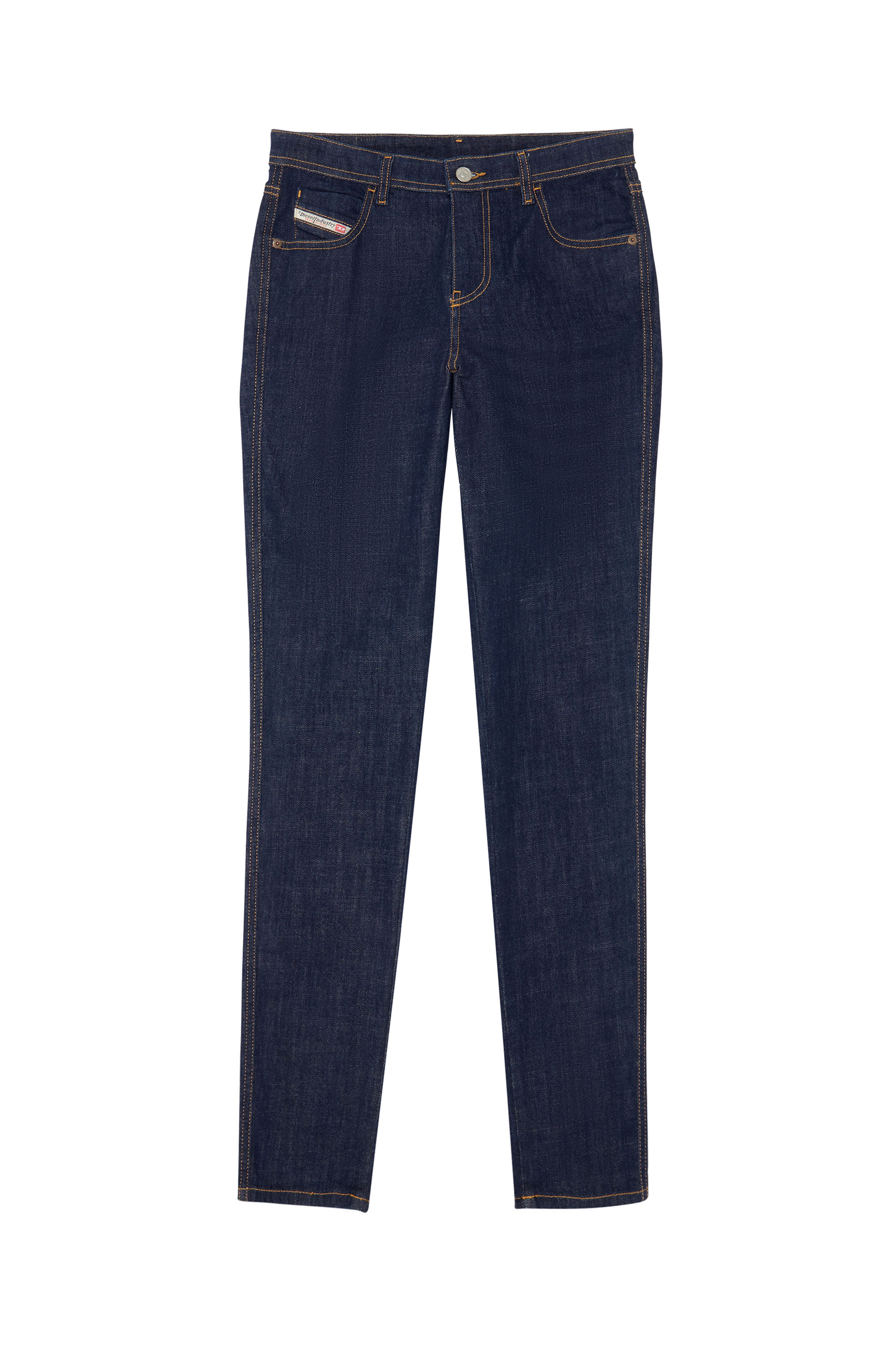 Skinny Jeans 2015 Babhila Z9C17, Bleu Foncé - Jeans