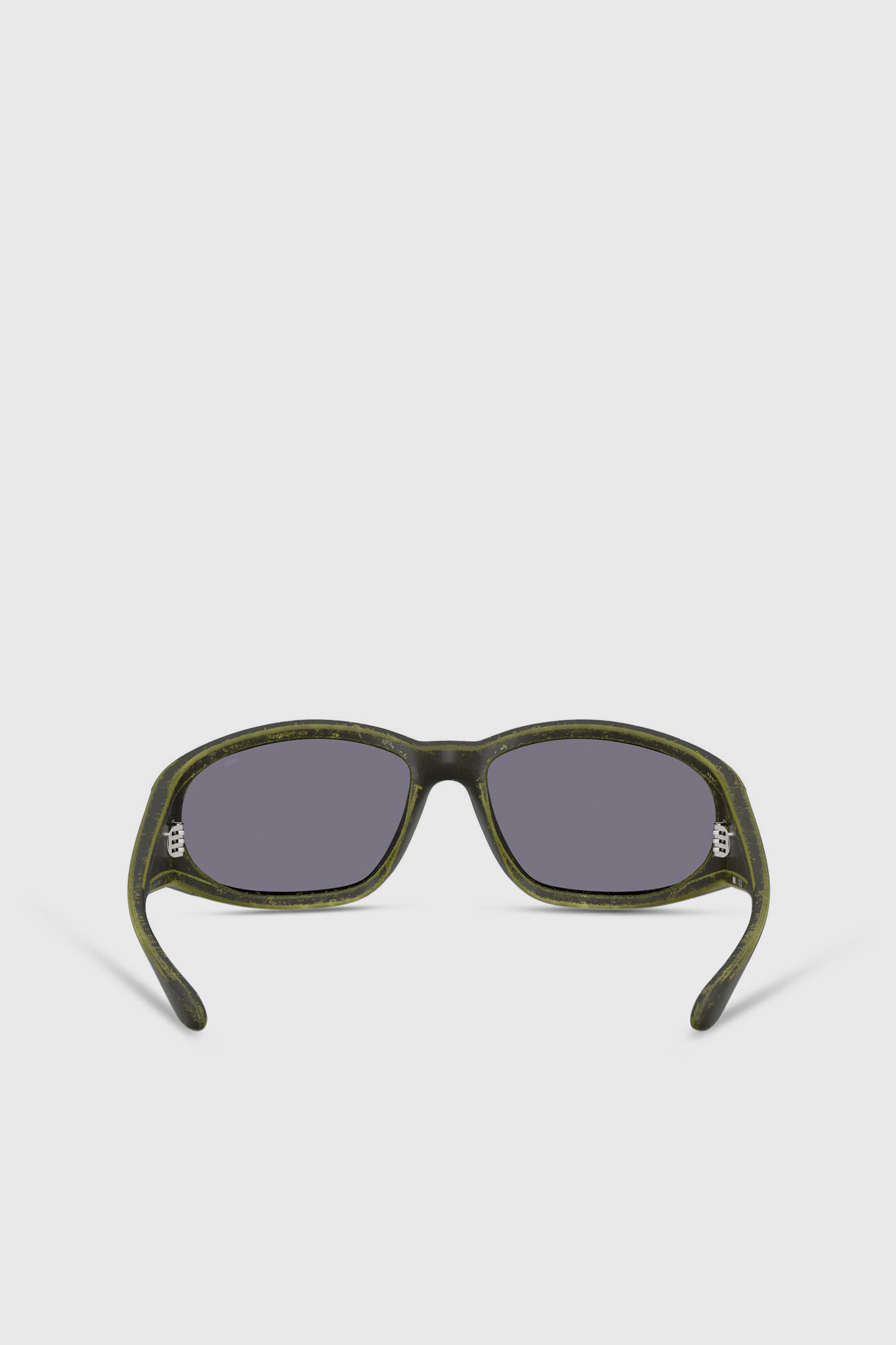 Diesel - 0DL3002, Lunettes de soleil rectangulaires en ac&eacute;tate Mixte in Vert - 3