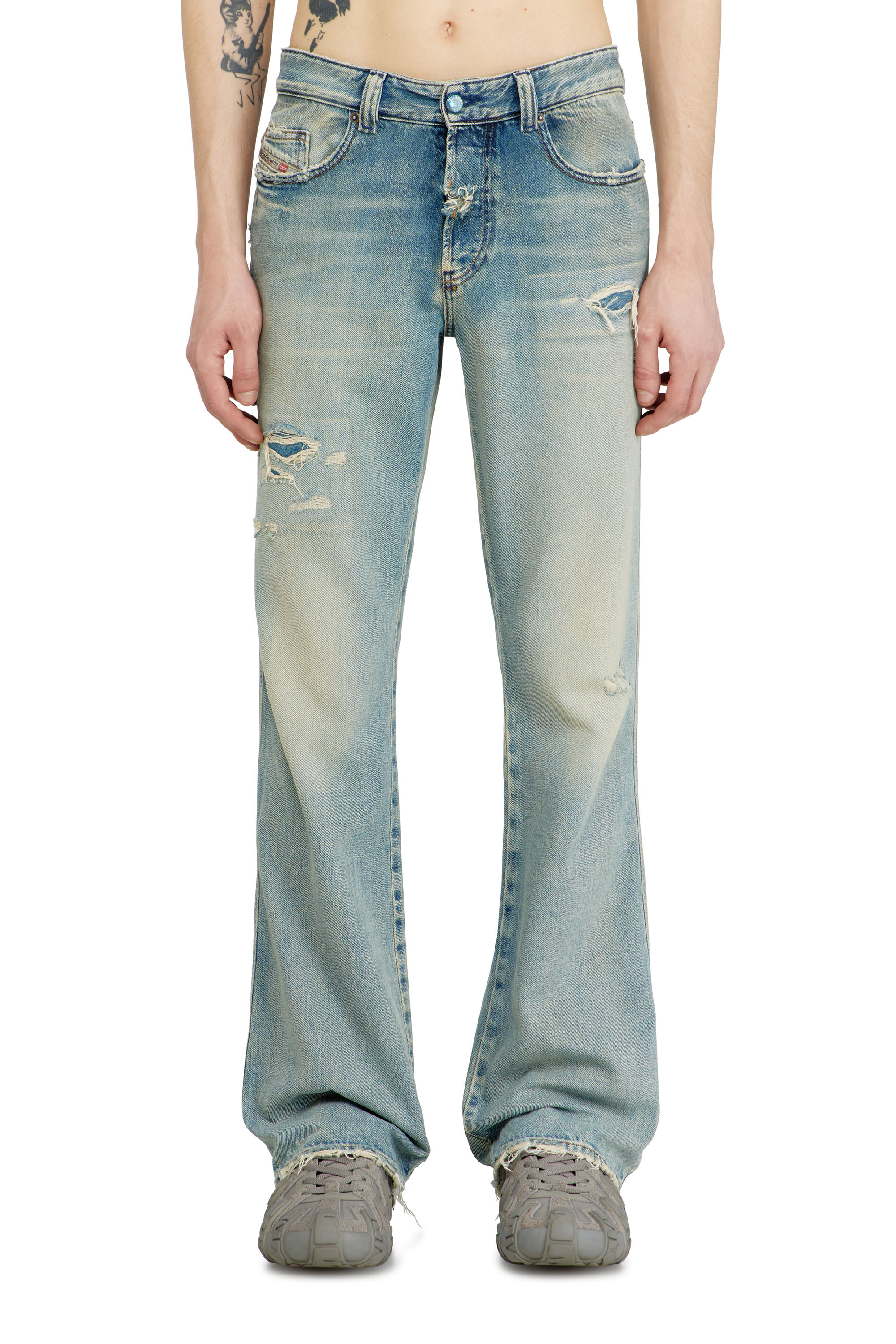 Diesel - Bootcut Jeans 1998 D-Buck 09N23 Homme, Bleu Clair - Image 1