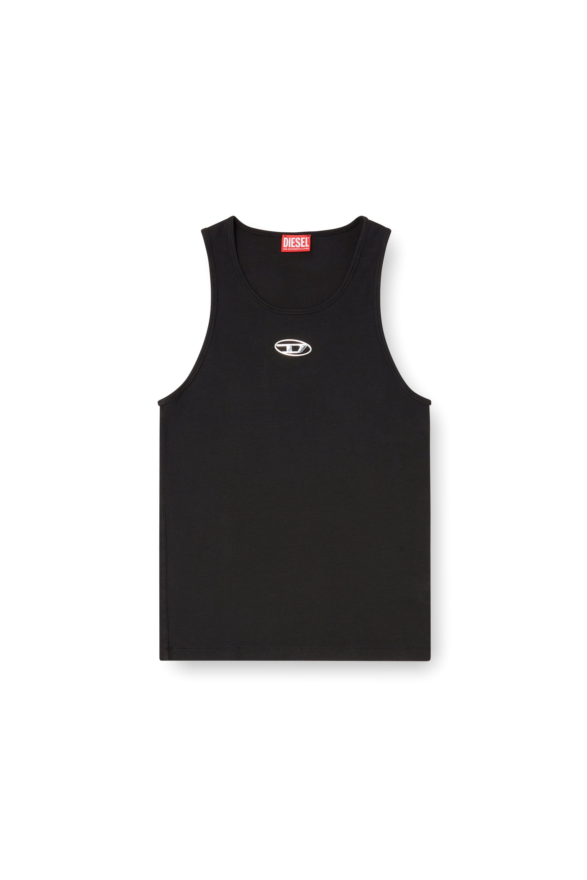 Diesel - T-LIFTY-IOD, D&eacute;bardeur en coton avec logo Homme in Noir - 3