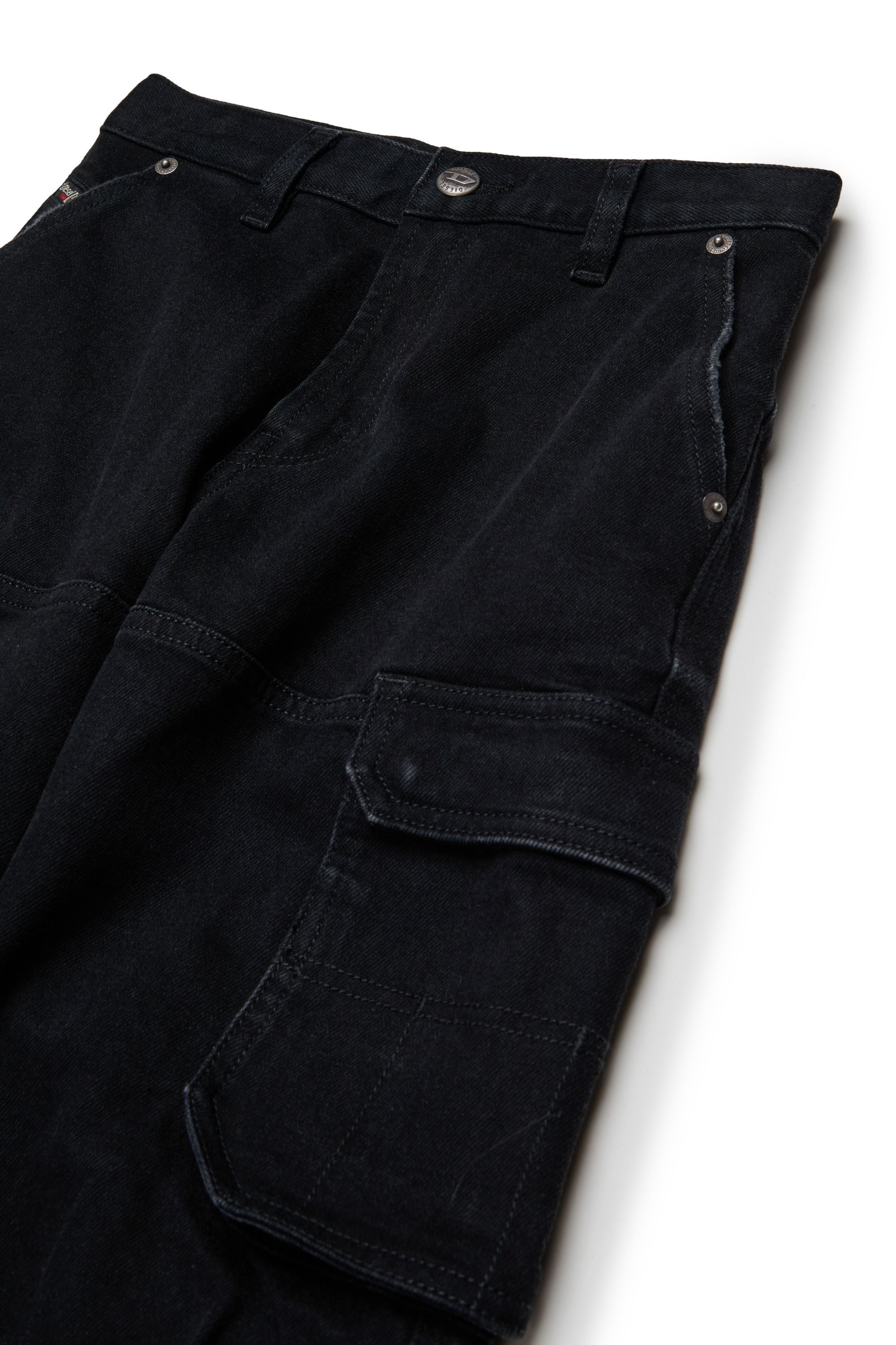 Diesel - D-DAVE-CARGO-J Homme, Noir/Gris foncé - Image 3