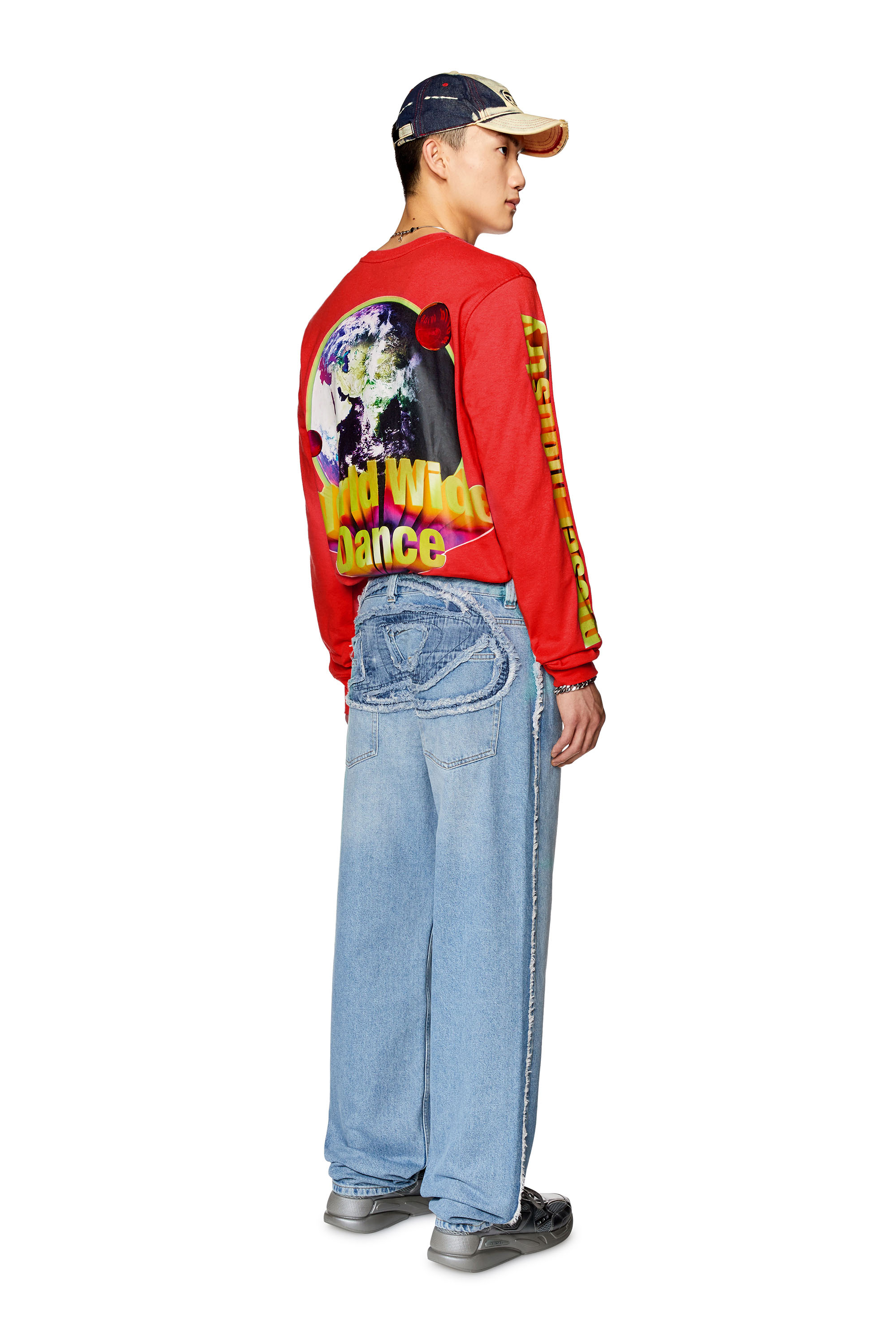 Diesel - 2010 D-Macs 0HLAC Straight Jeans, Bleu Clair - Image 5