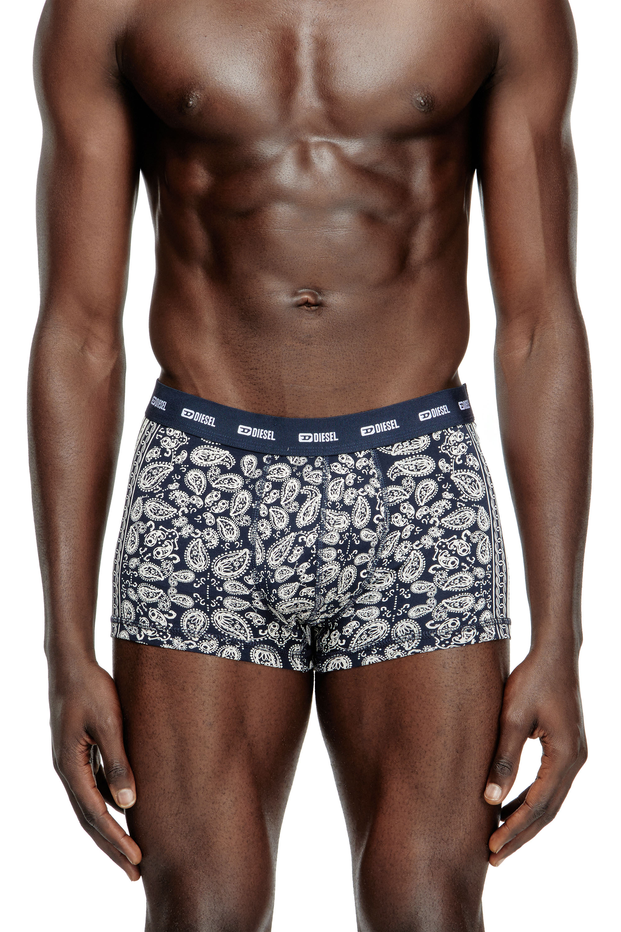 Diesel - DAMIEN-UTLT-3PACK, Lot de 3 boxers avec imprimé bandana Homme in Polychrome - 3