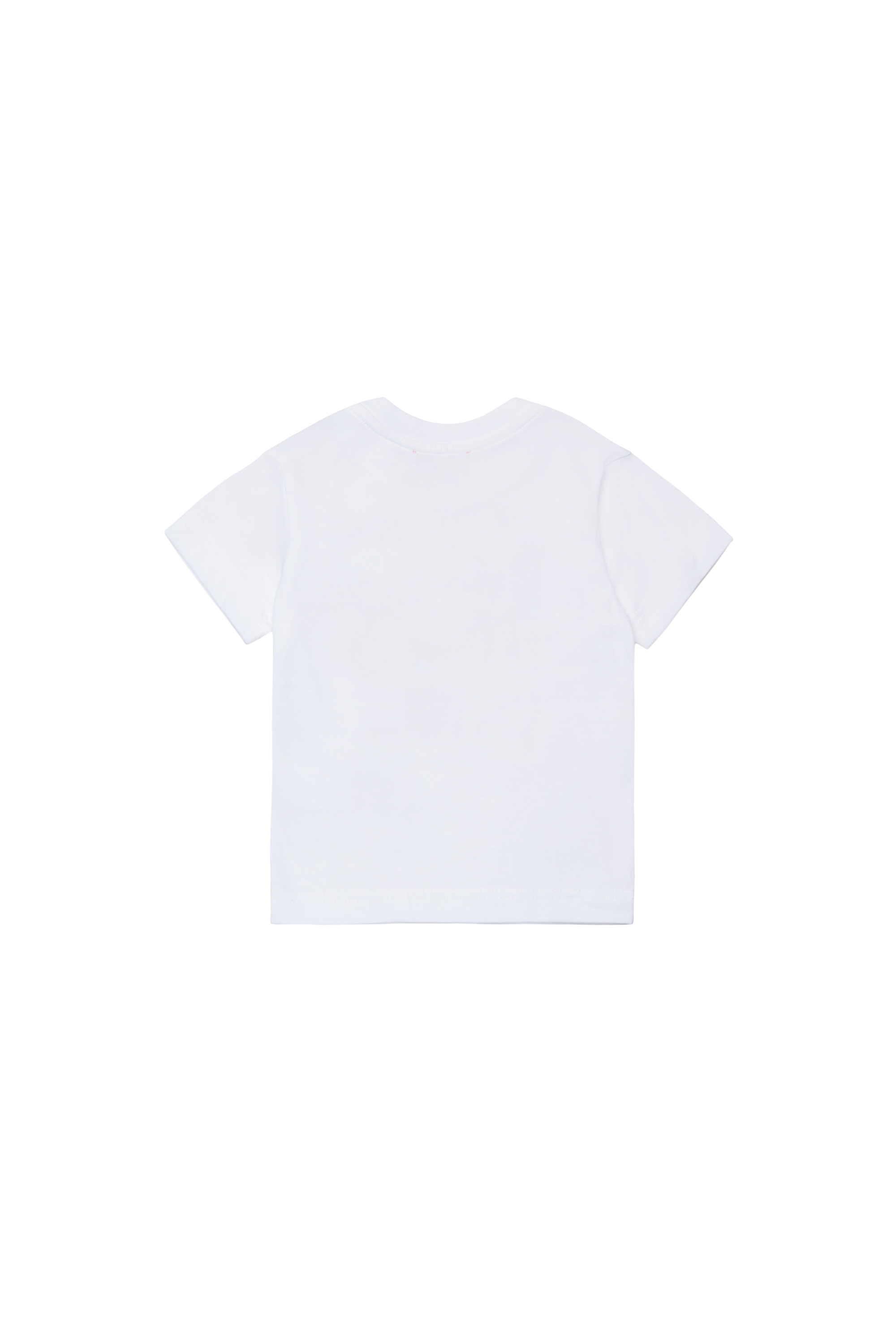 Diesel - TPIRB, T-shirt avec imprim&eacute; feu Homme in Blanc - 2