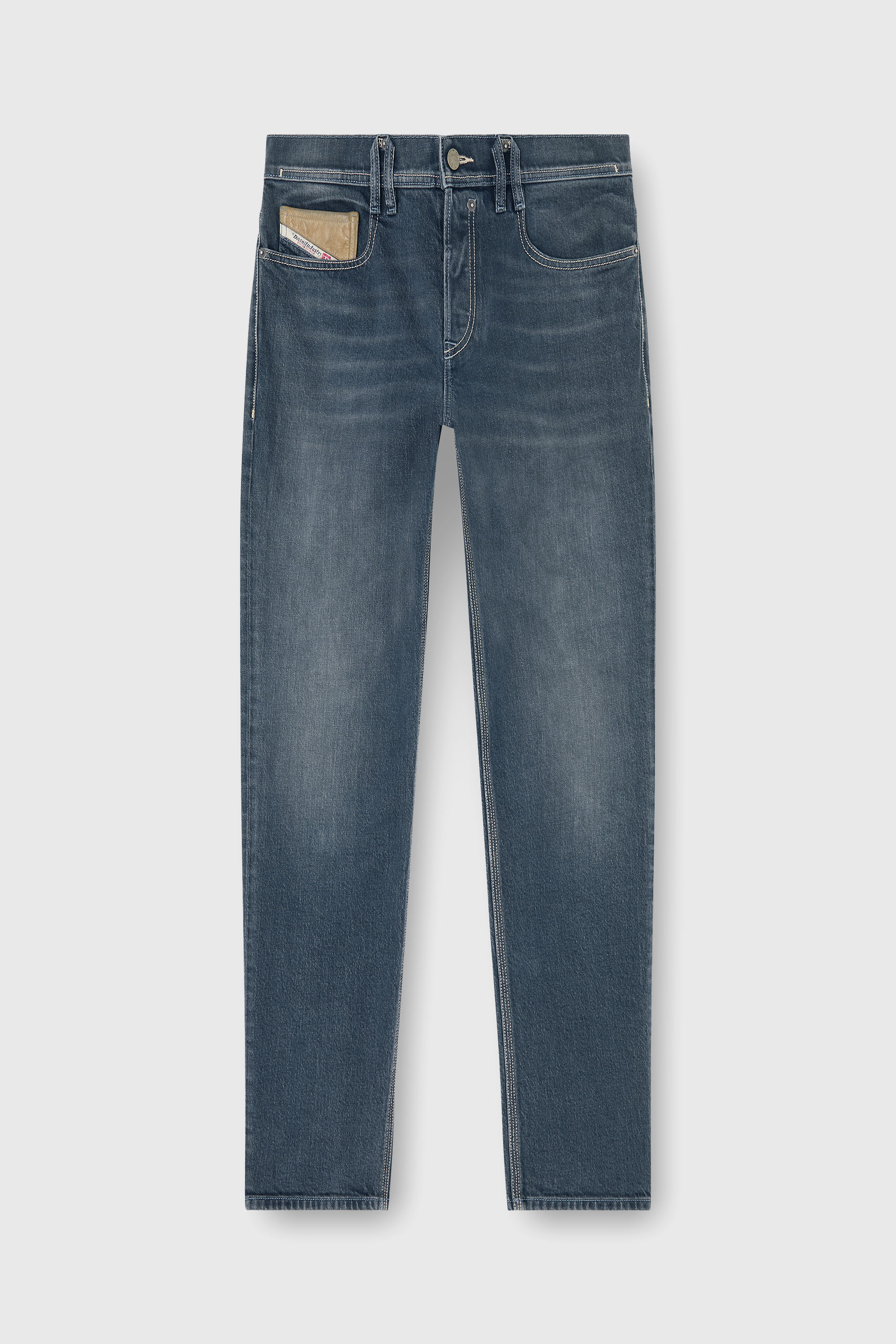 Diesel - Regular Jeans 2023 D-Finitive 007GQ Homme, Bleu moyen - Image 6