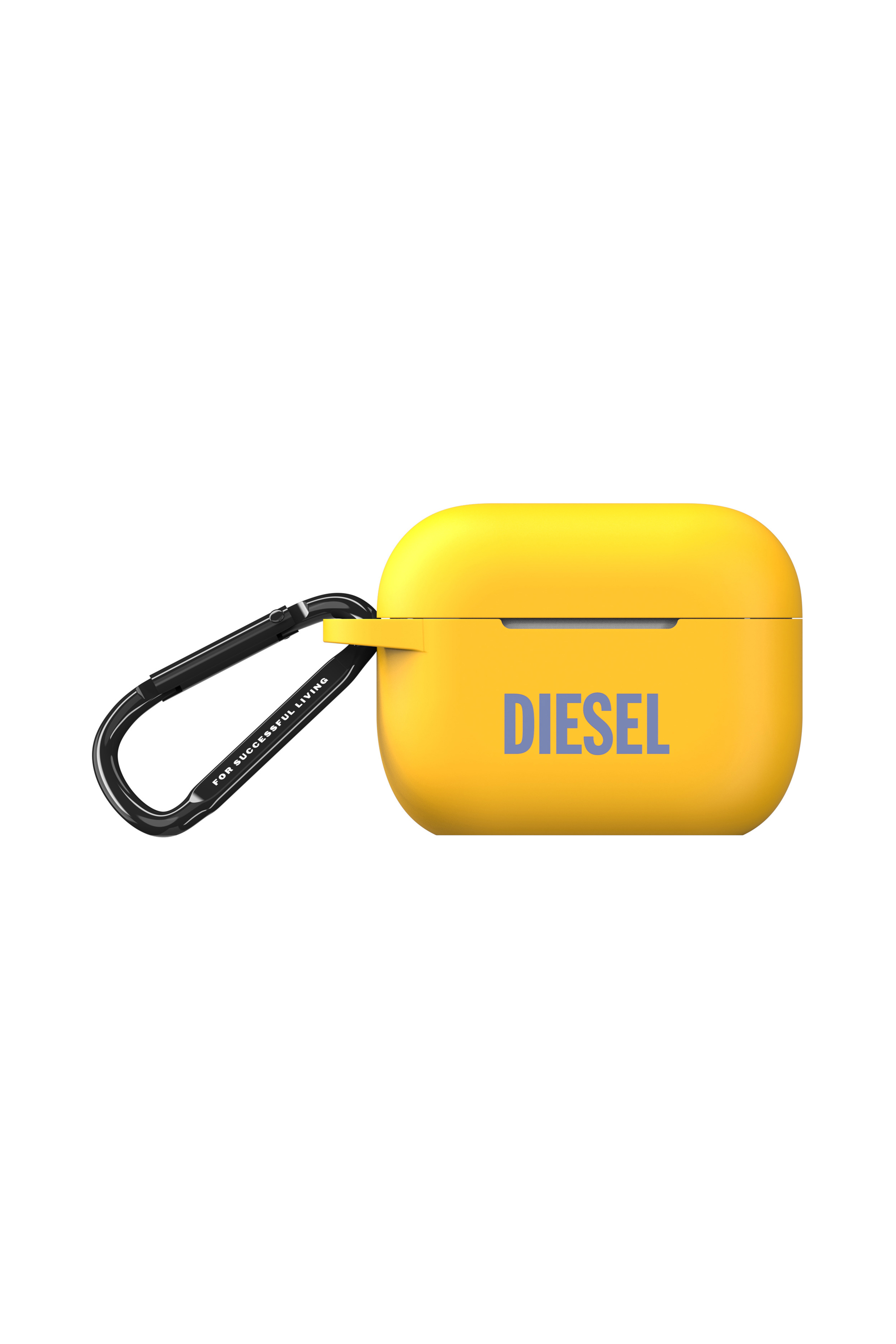 Diesel - 48322 AIRPOD CASE, &Eacute;tui en silicone pour AirPods Pro Mixte in Jaune - 1