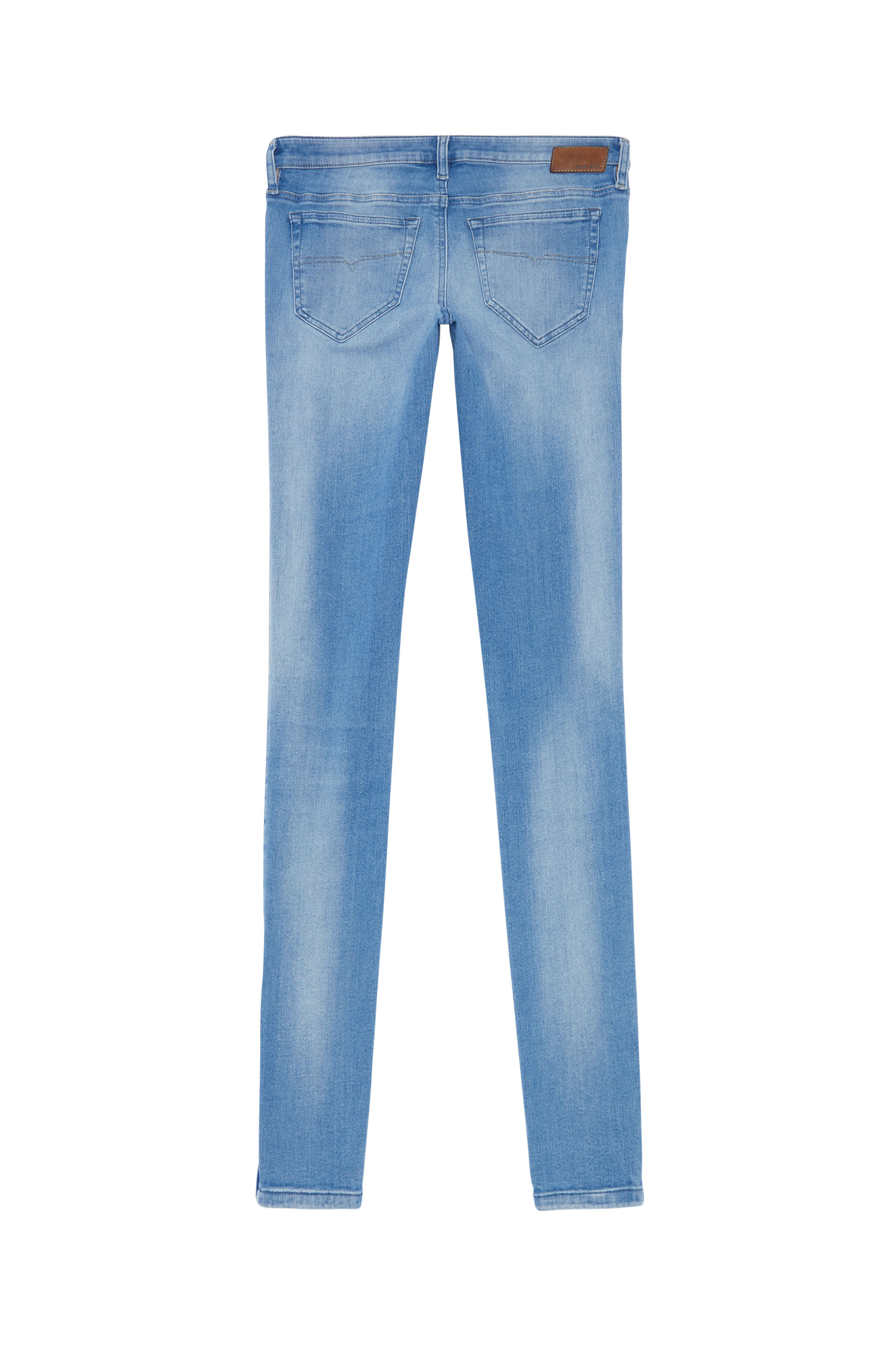 Diesel - SKINZEE-LOW-ZIP, Femme - Jeans Bleu clair Femme in Bleu - 2