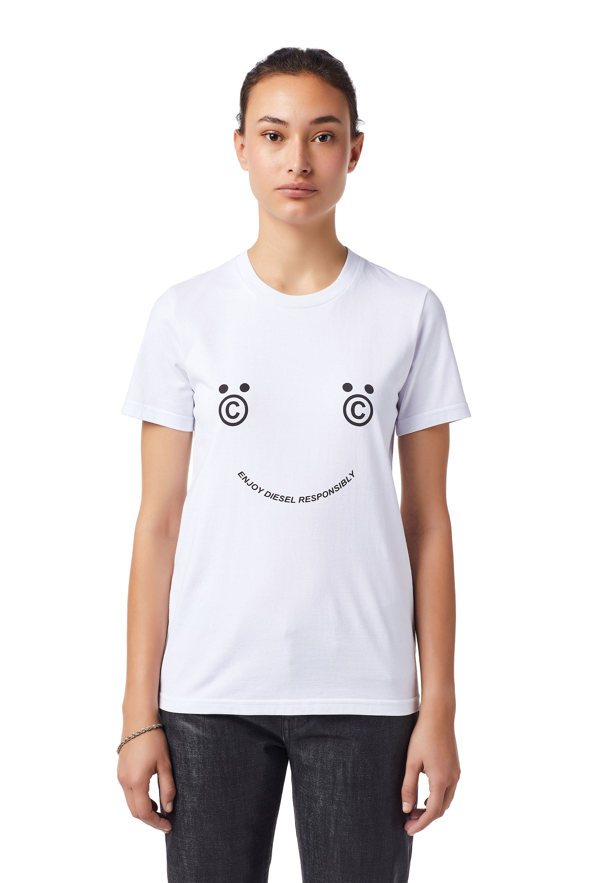 T-SILY-B4, Blanc - T-Shirts