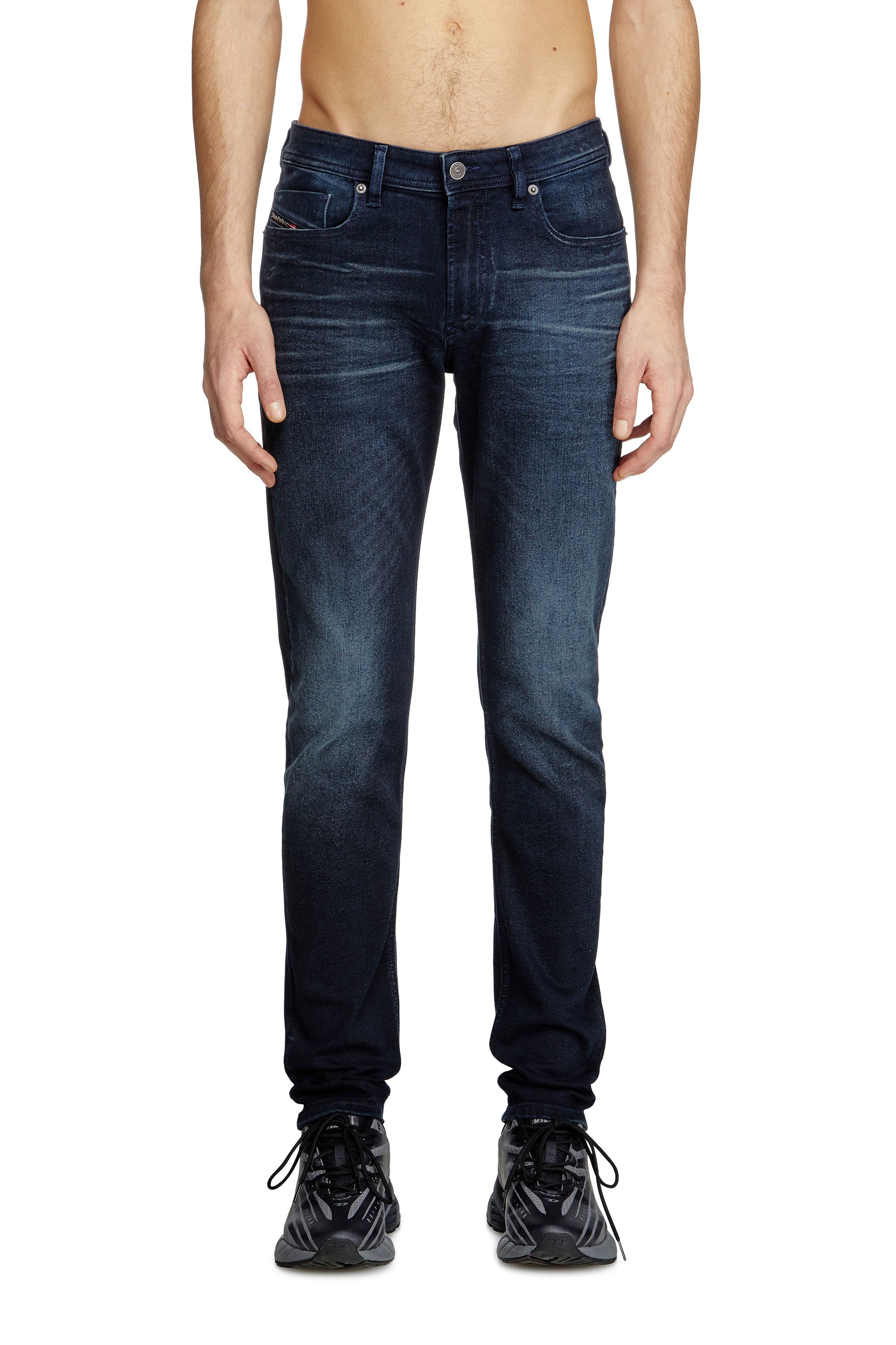 Diesel - Skinny Jeans 1979 Sleenker 0BMBU Homme, Bleu Foncé - Image 1