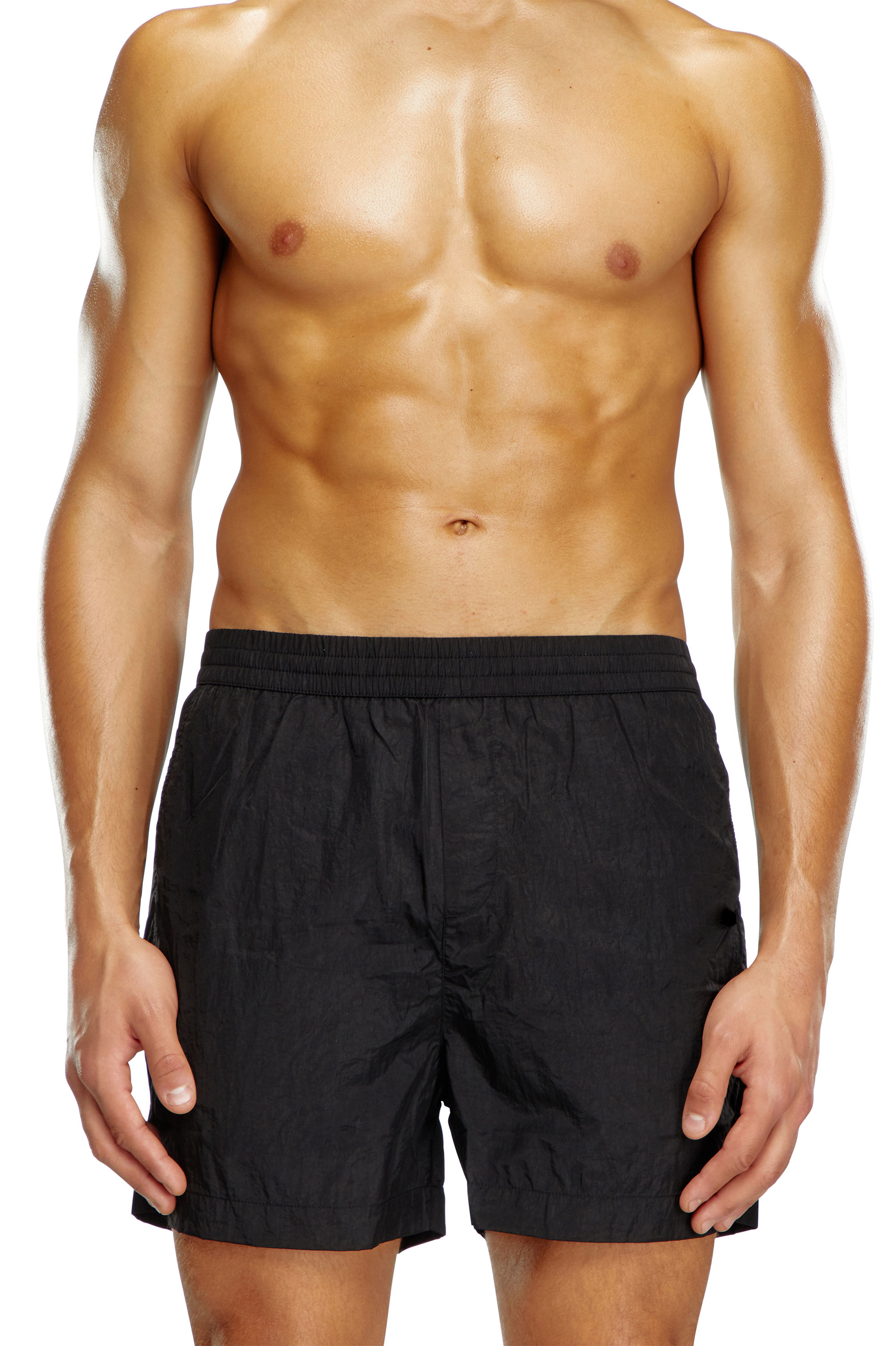 Diesel - BMBX-RIO-41CM-PARACHUTE, Short de bain en nylon Homme in Noir - 2
