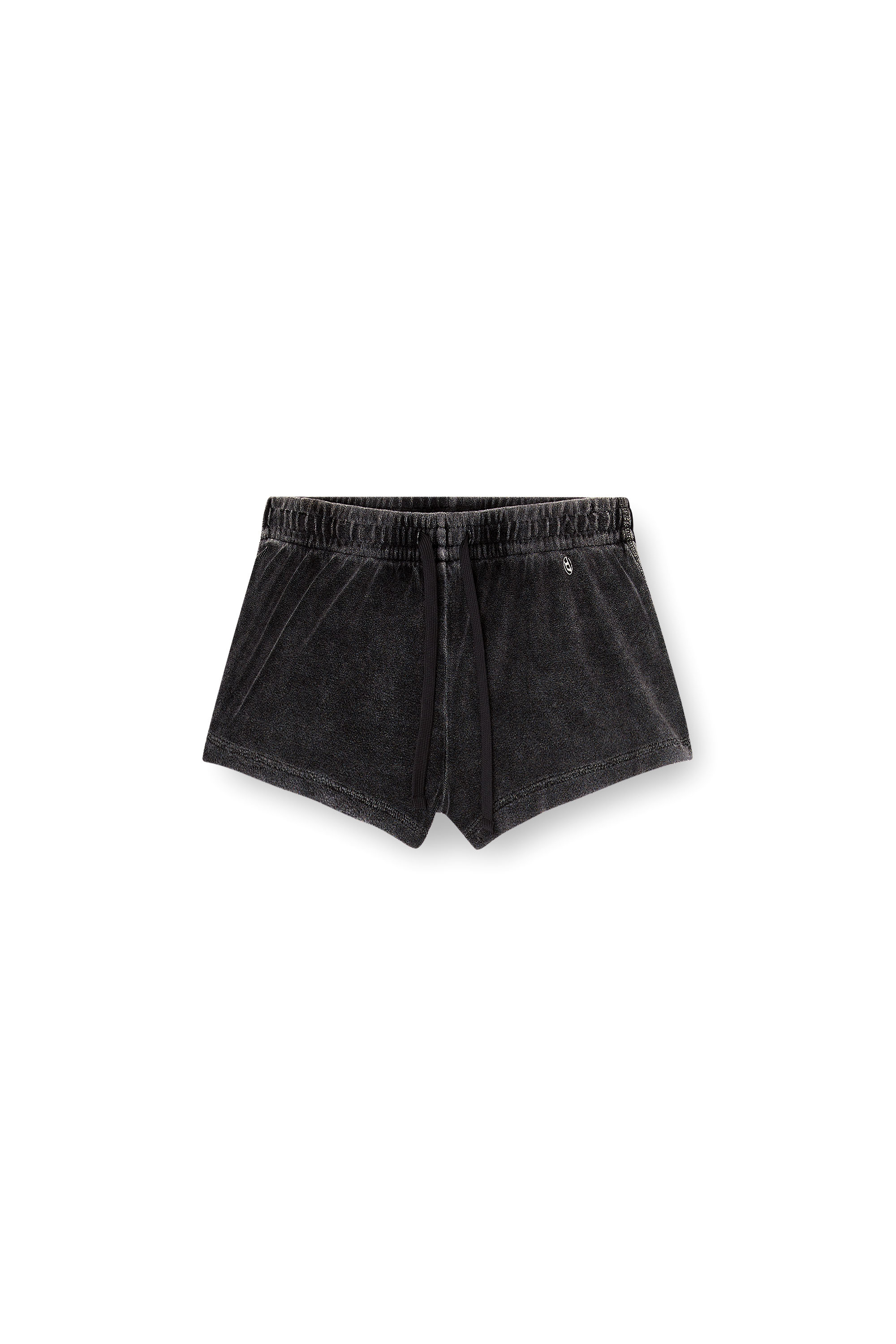 Diesel - VANESSA-DNM, Short en tissu éponge traité Femme in ToBeDefined - 4