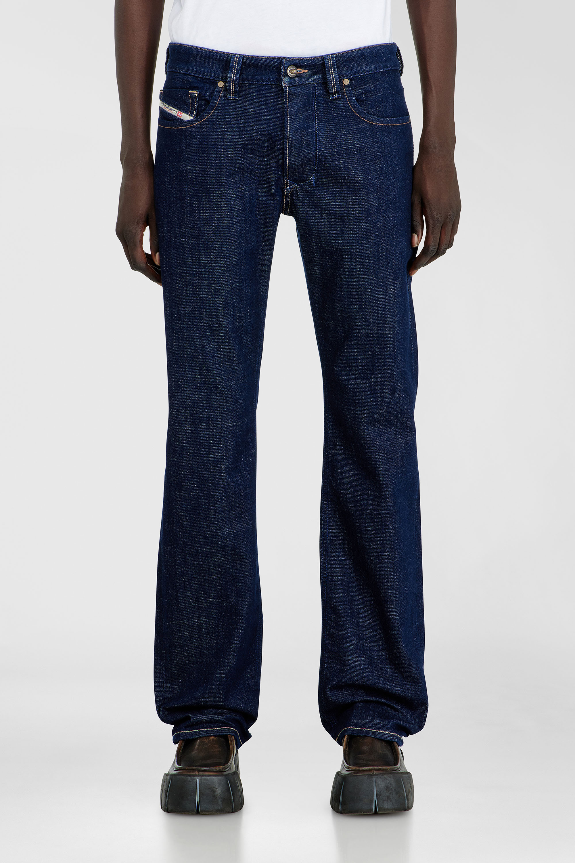 Diesel - Regular Jeans 1985 Larkee 007EQ Homme, Bleu Fonc&eacute; - Image 4