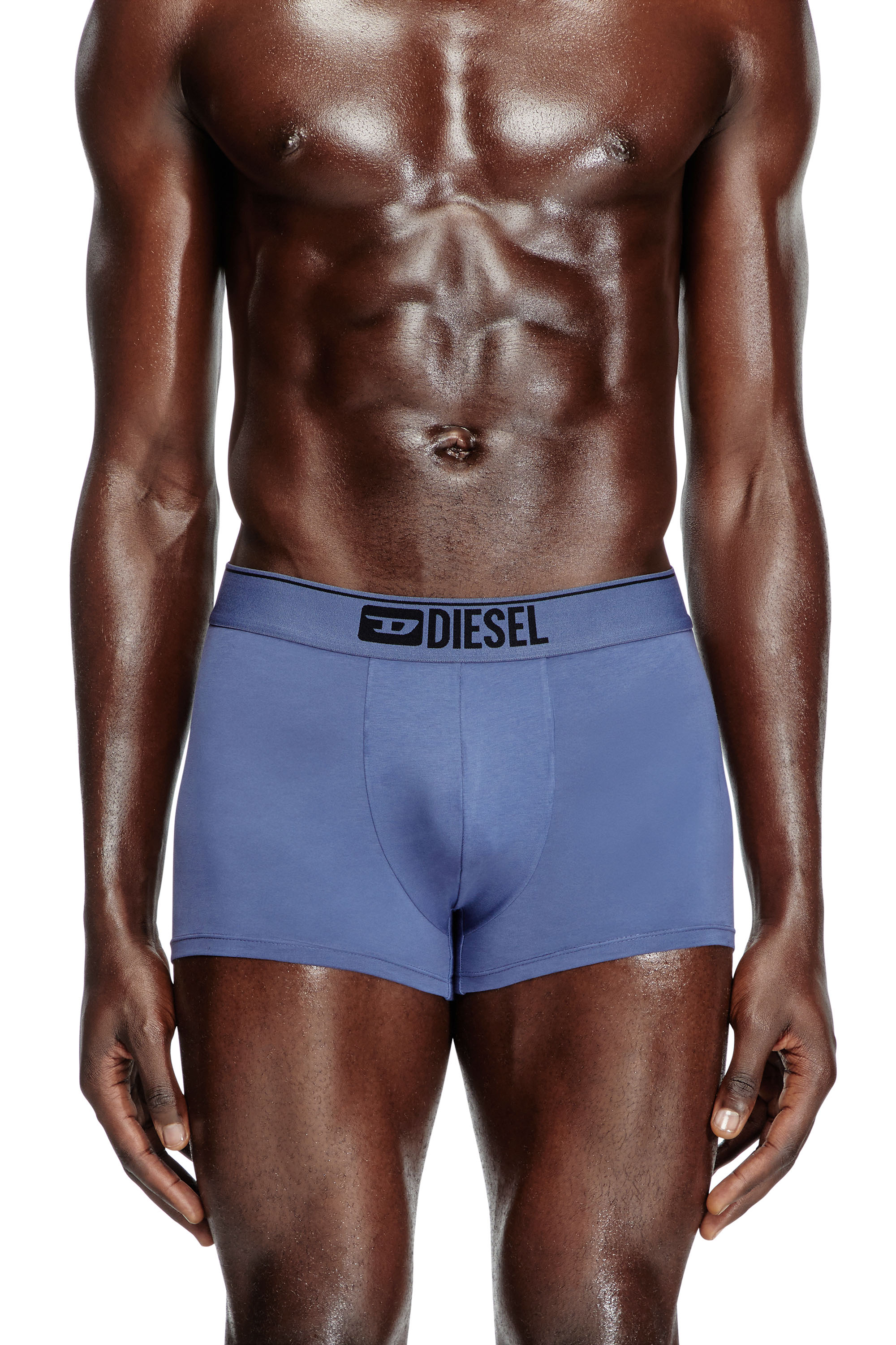 Diesel - UMBX-DAMIENTHREEPACK, Lot de trois boxers couleur unie Homme in Noir - 2