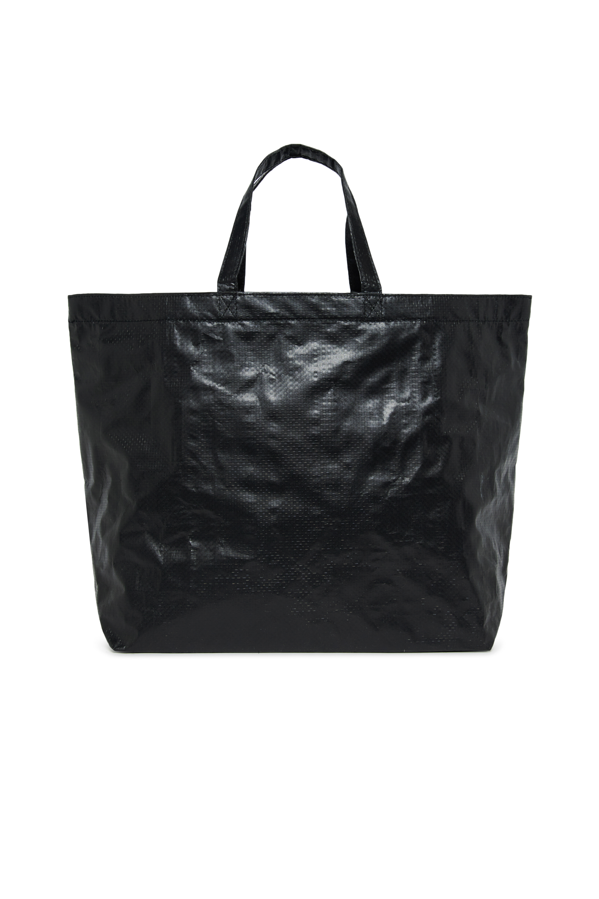 Diesel - WRITTEN, Sac de plage avec imprim&eacute; Oval D Femme in Noir - 2