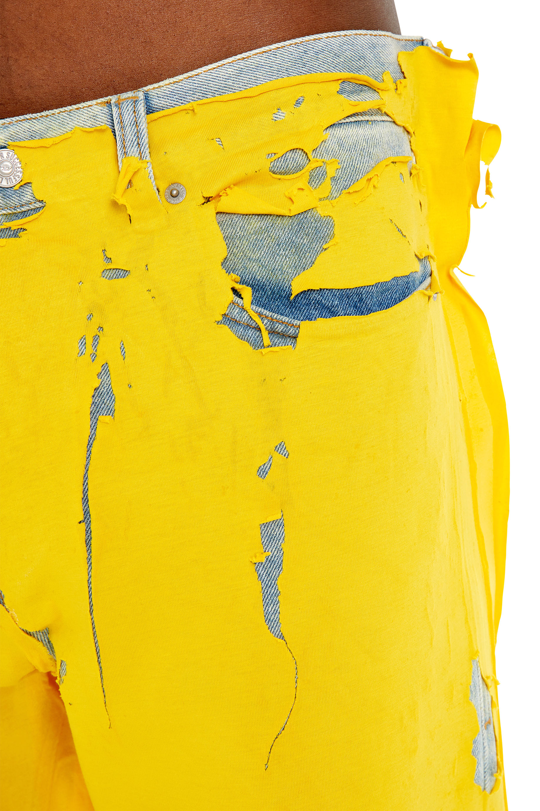 Diesel - 2010 D-Macs 007N8 Straight Jeans, Jaune - Image 4