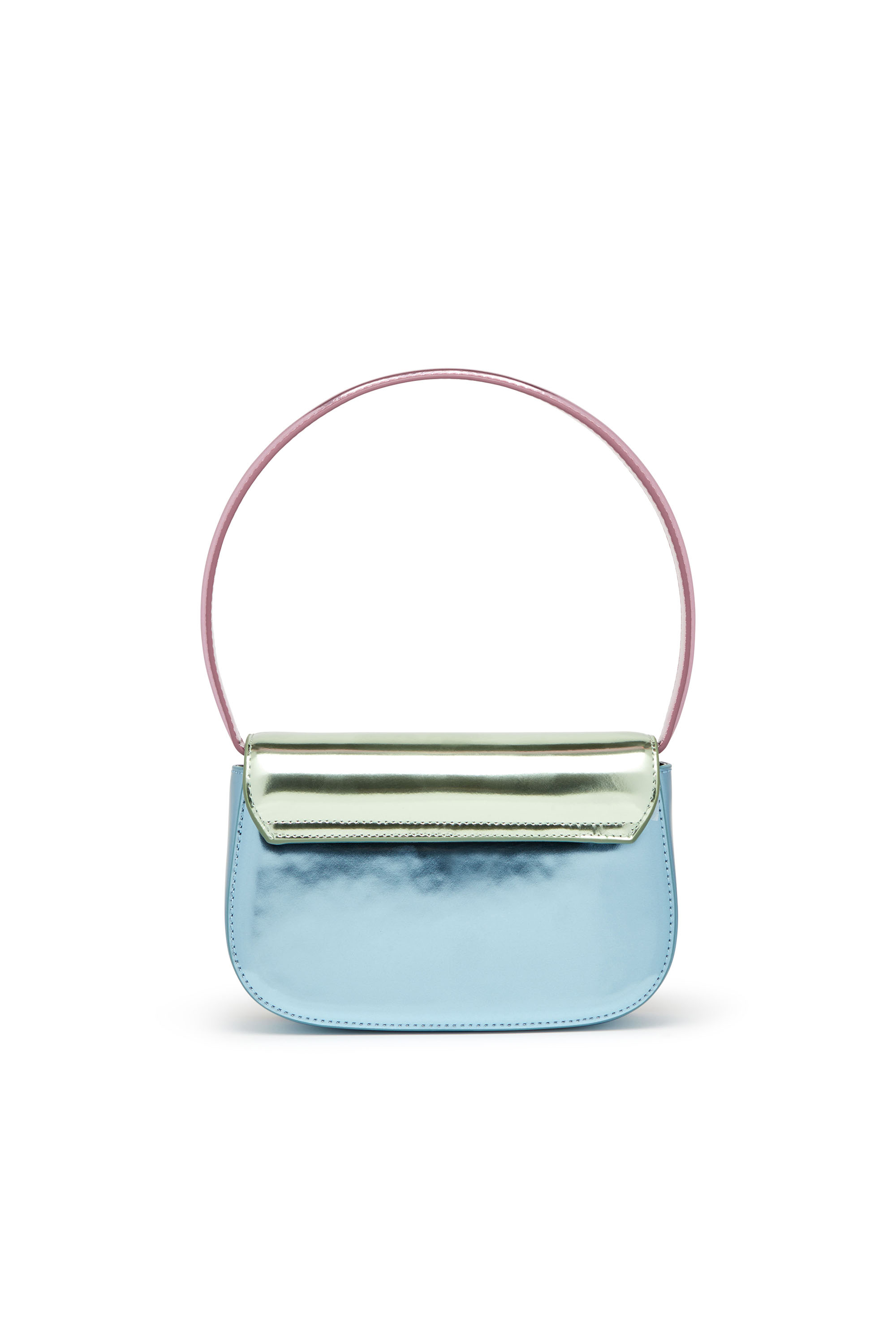 Diesel - 1DR, 1DR-Sac &agrave; bandouli&egrave;re embl&eacute;matique en cuir miroir Femme in Polychrome - 2