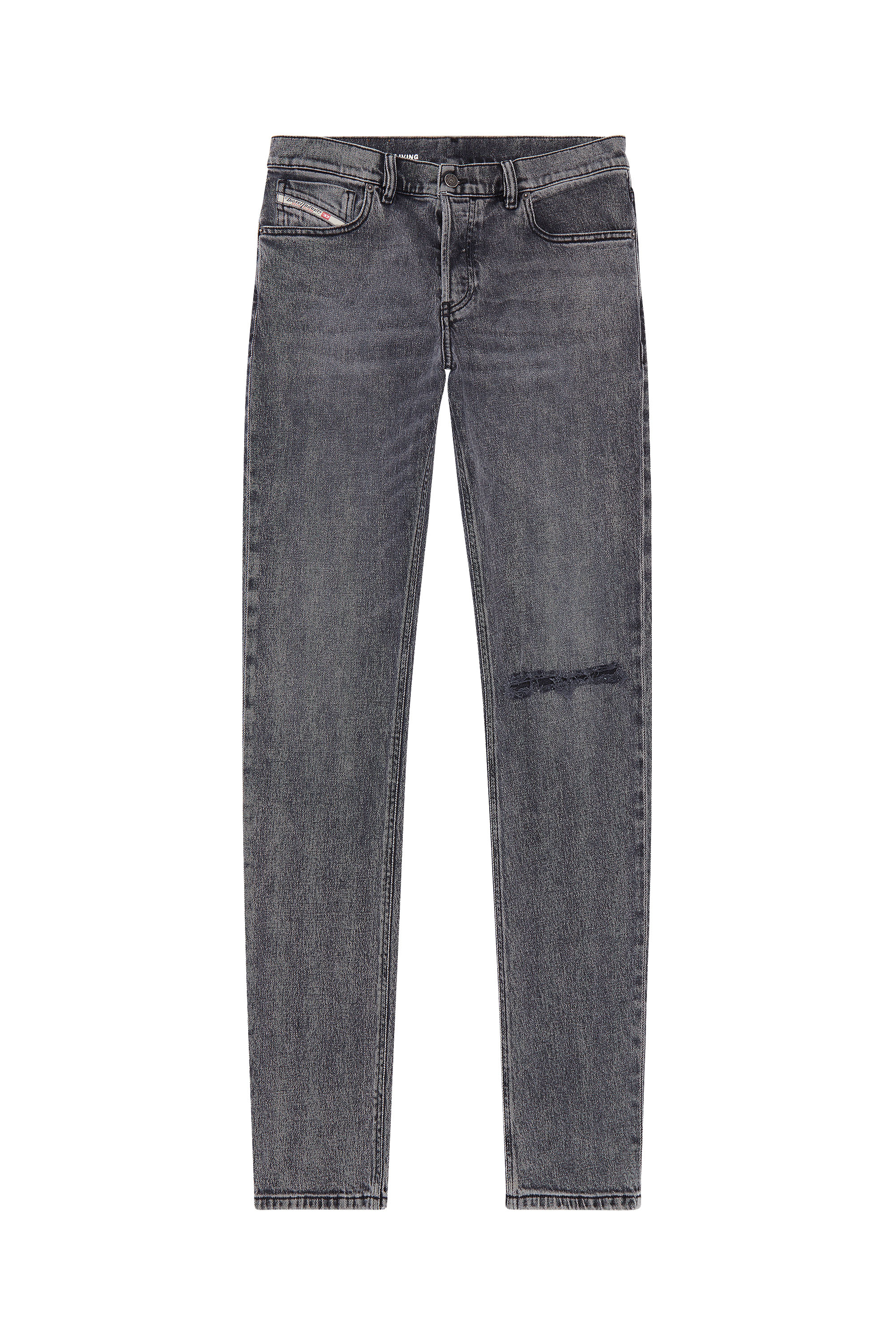 Diesel - Straight Jeans 1995 D-Sark 09G81, Gris - Image 5