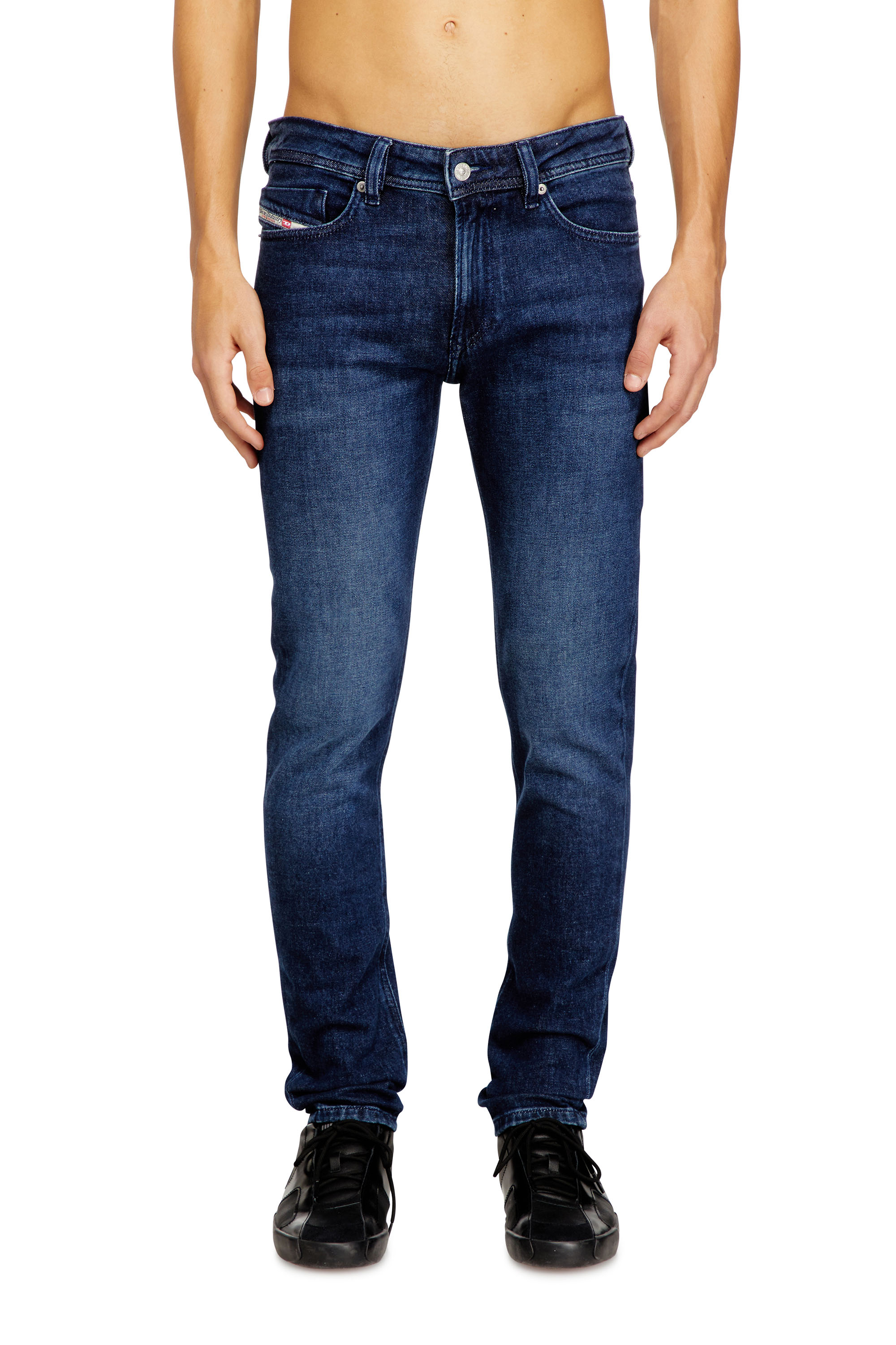 Diesel - Skinny Jeans 1979 Sleenker 0ADBF Homme, Bleu Foncé - Image 1